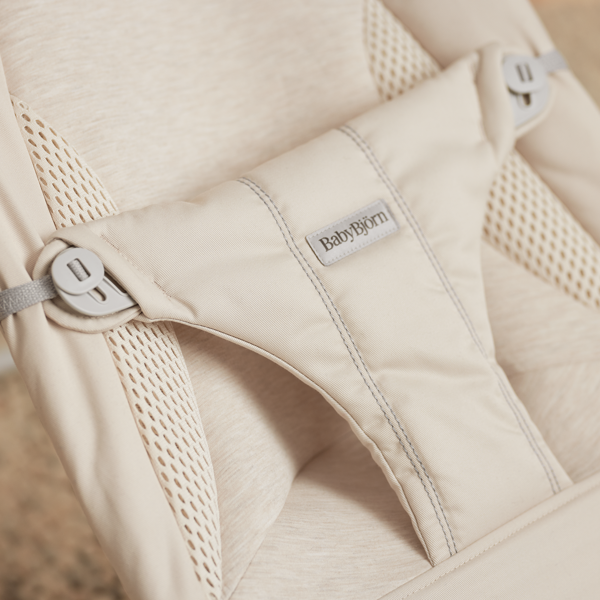 Wippen, BABYBJÖRN, Beige – Produktansicht