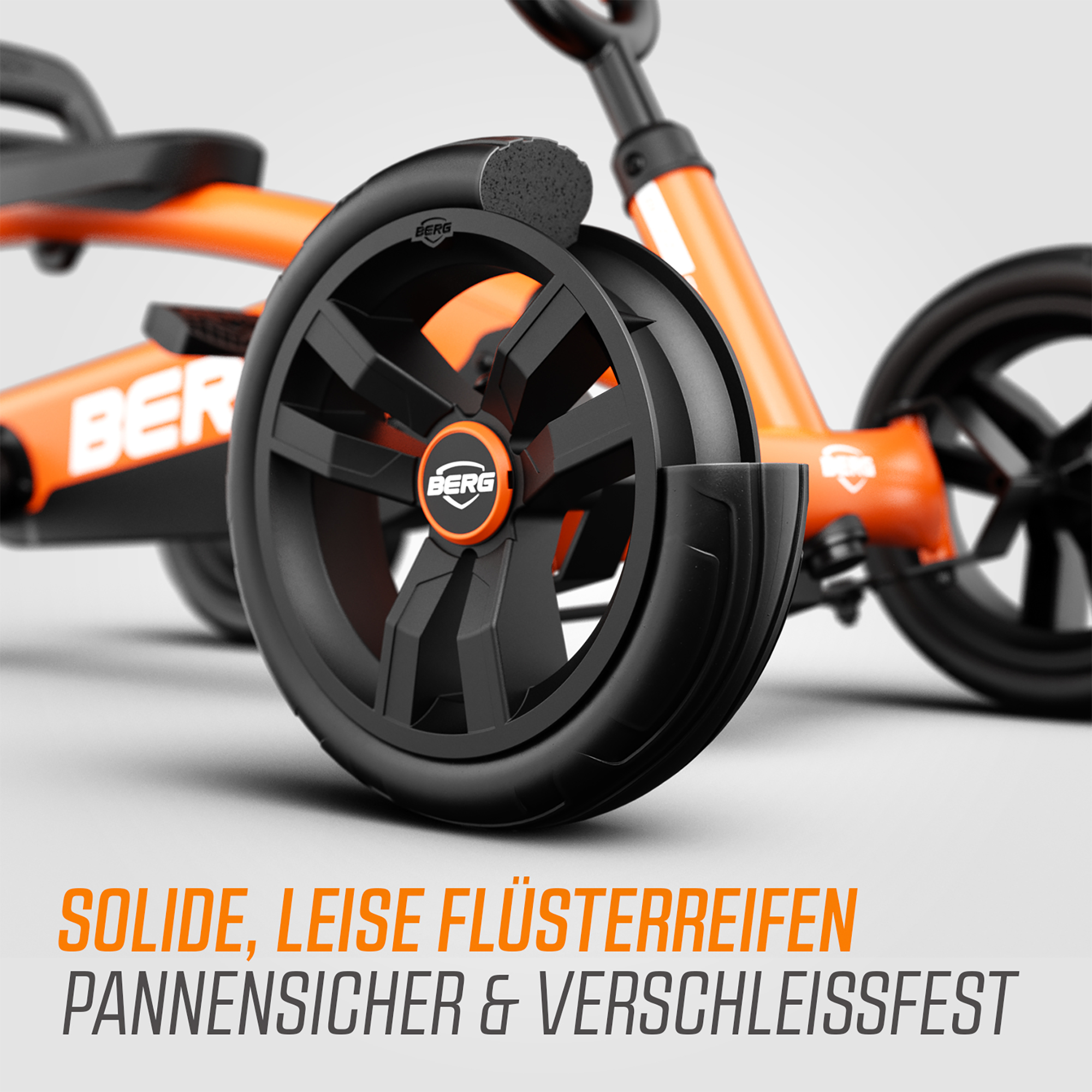 Kinderfahrzeuge, BERG, Orange – Produktansicht