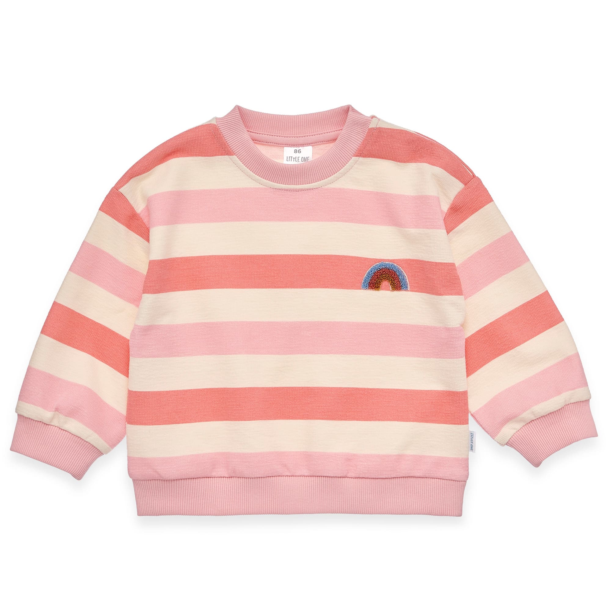 Pullover & Sweatshirts, LITTLE ONE, Pink – Besonderheit: aus 100% Baumwolle