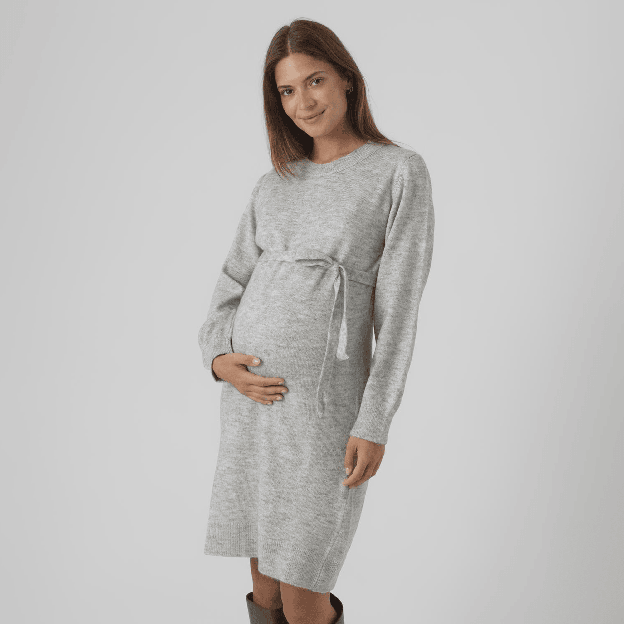 Kleider & Röcke, Mamalicious, Grau – Produktansicht