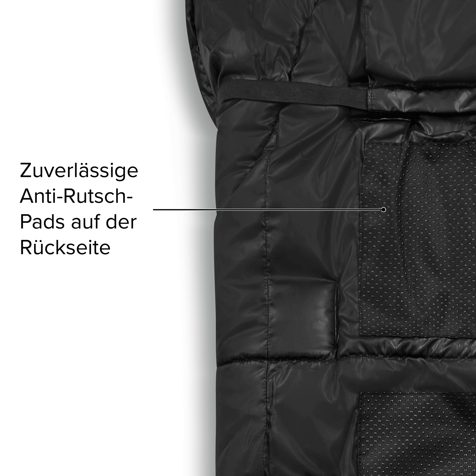 Fußsäcke & Decken, ABC DESIGN, Schwarz – Produktansicht