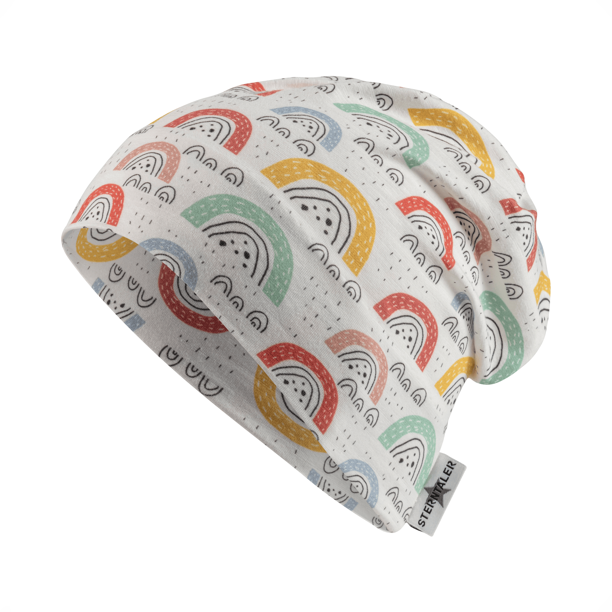 Beanie Mützen, Sterntaler, Beige – Besonderheit: hergestellt aus 95% Baumwolle