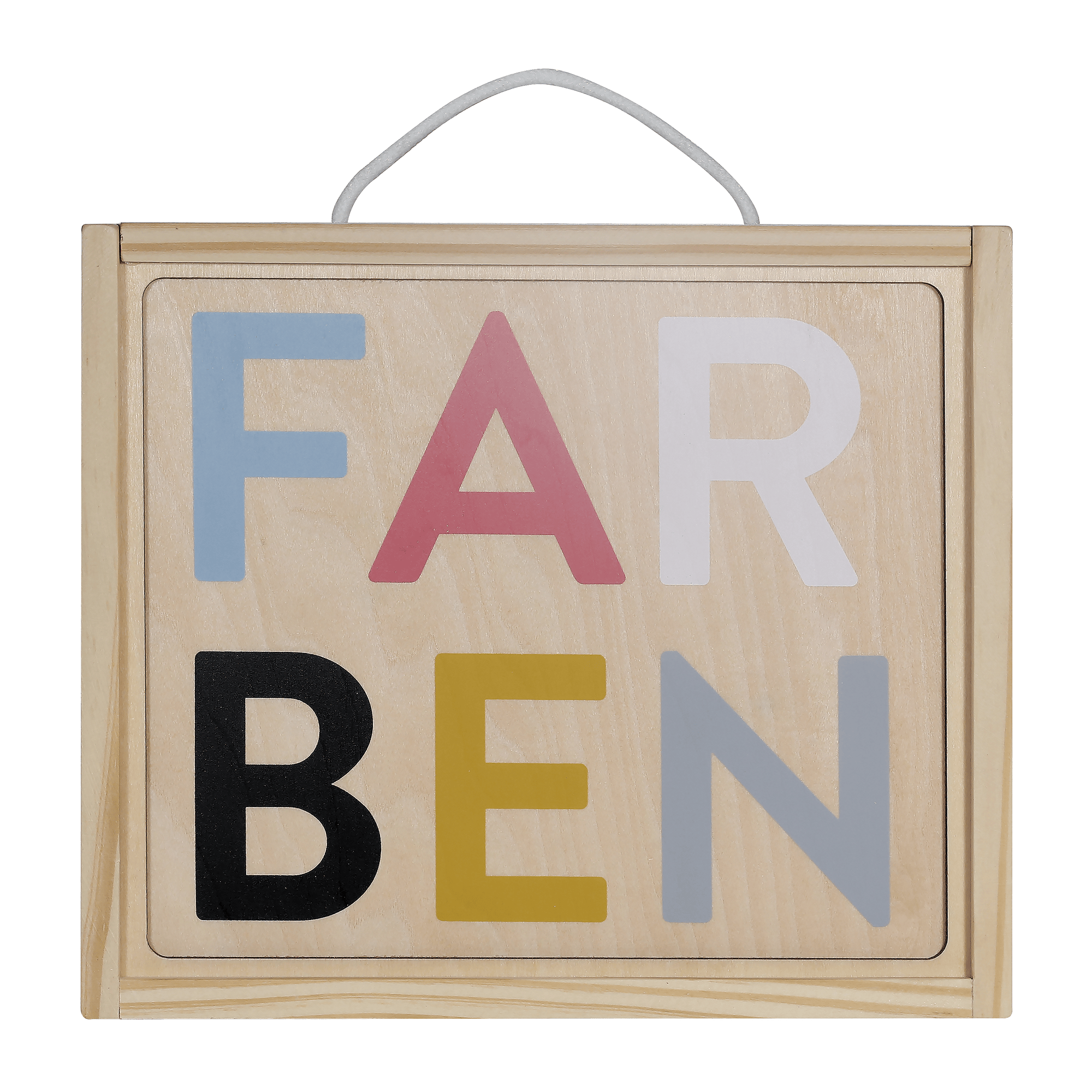 Holzpuzzle, KINDSGUT, Braun – Produktansicht