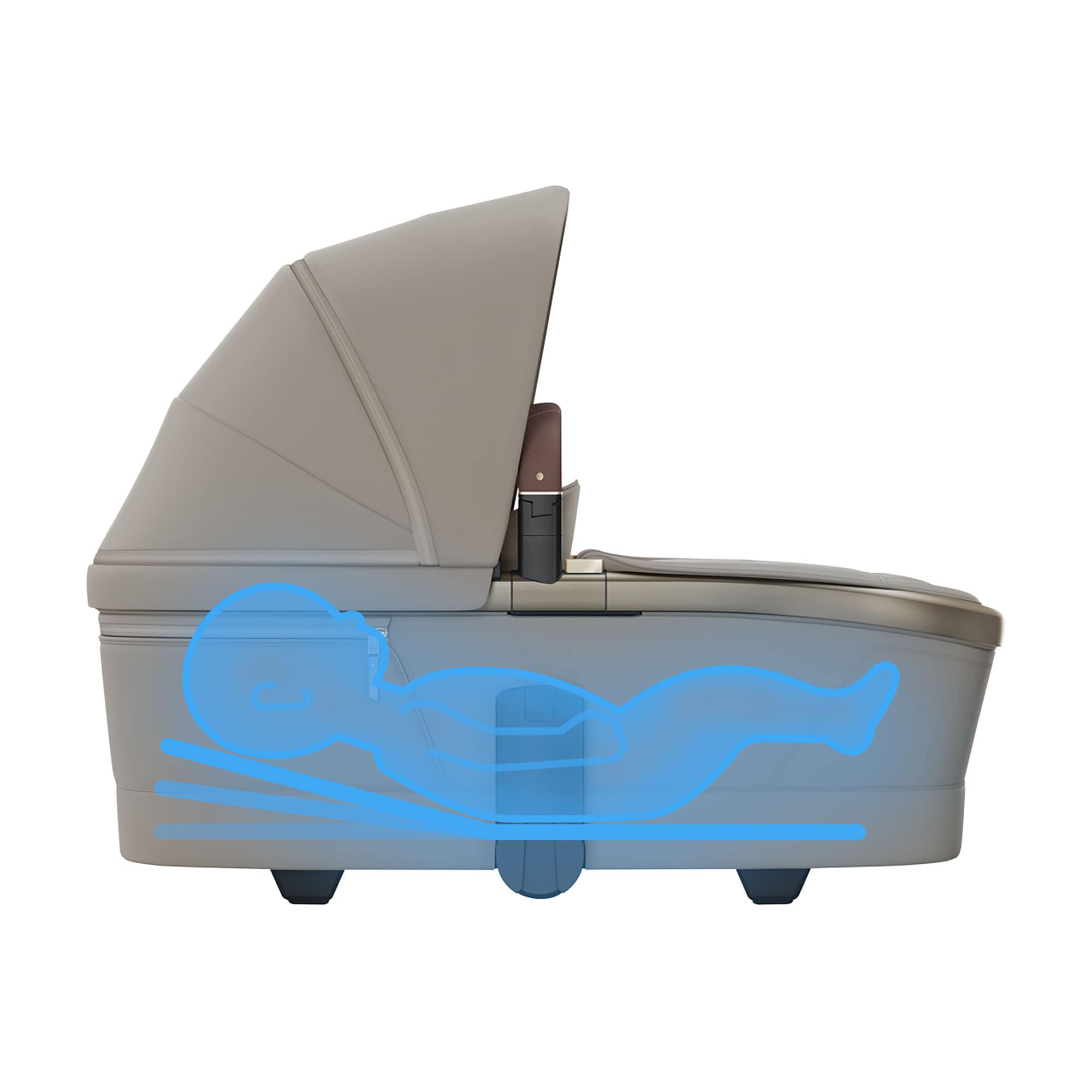 Tragewannen, MAXI-COSI Premium, Beige – Produktansicht