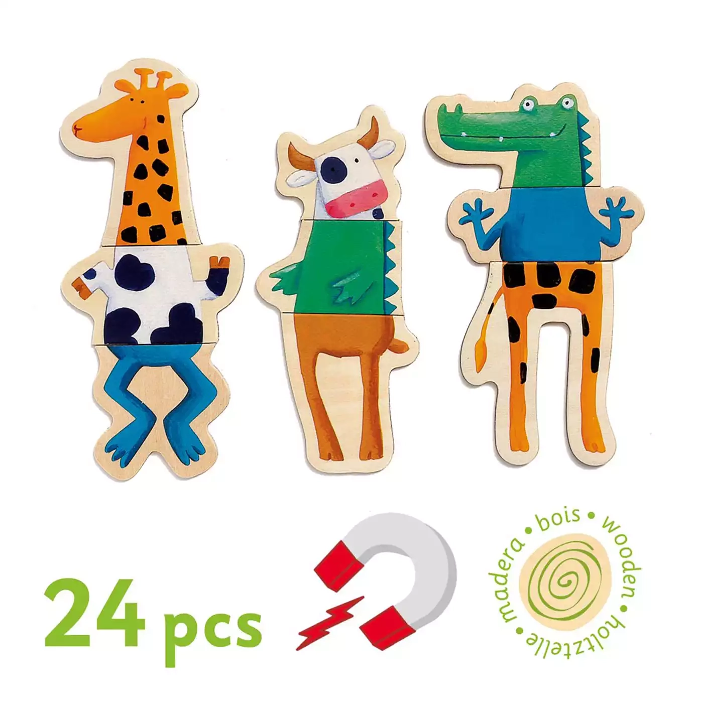 Holzspielzeug, DJECO, Braun – Produktansicht