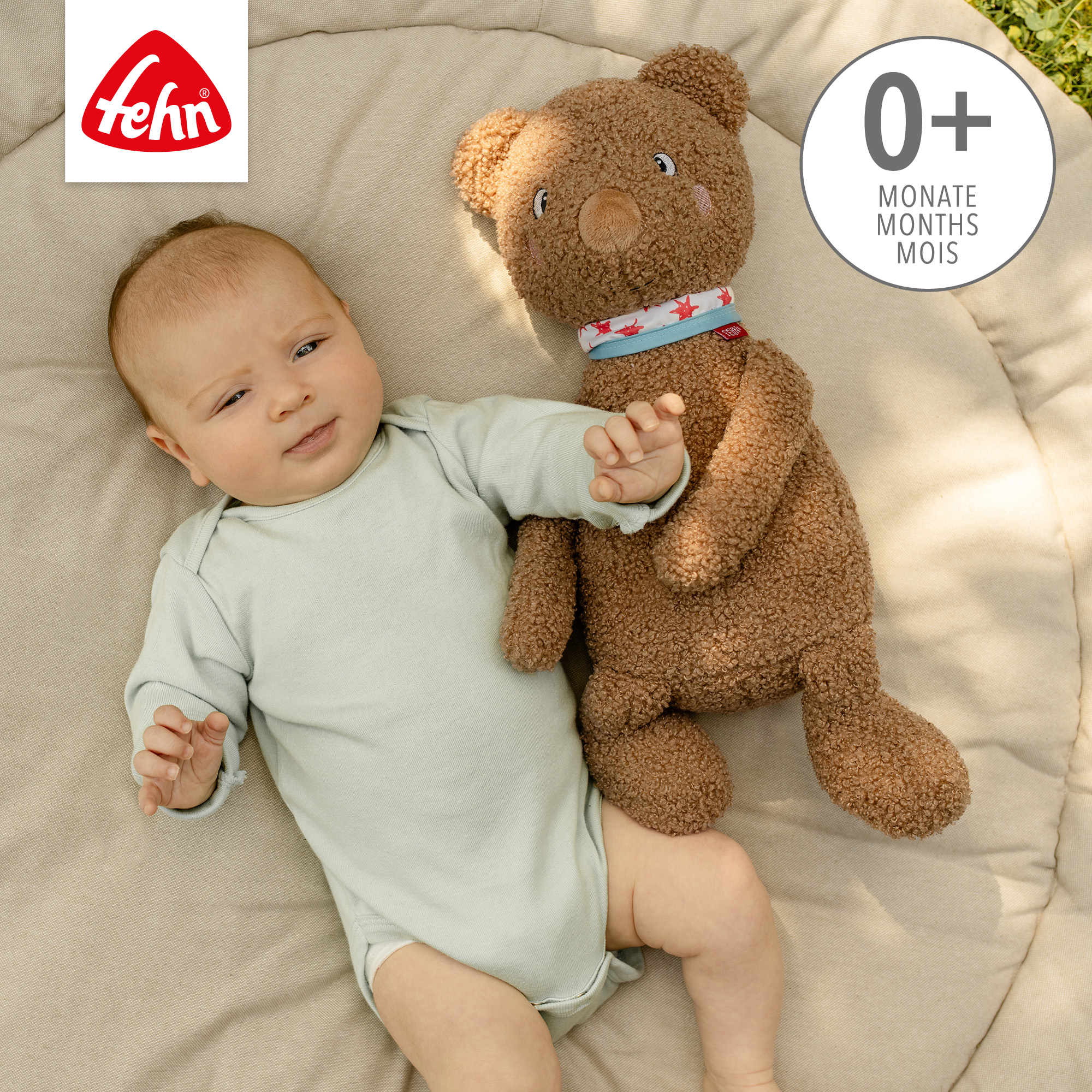 Kuscheltiere, fehn, Braun – Produktansicht