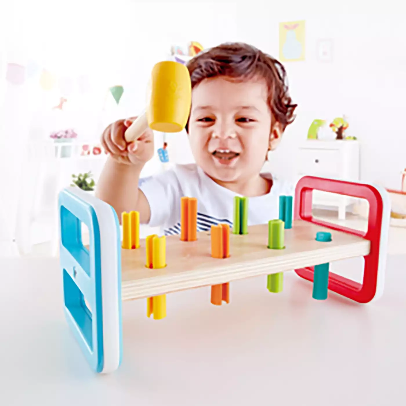 Holzspielzeug, Hape, Mehrfarbig – Produktansicht