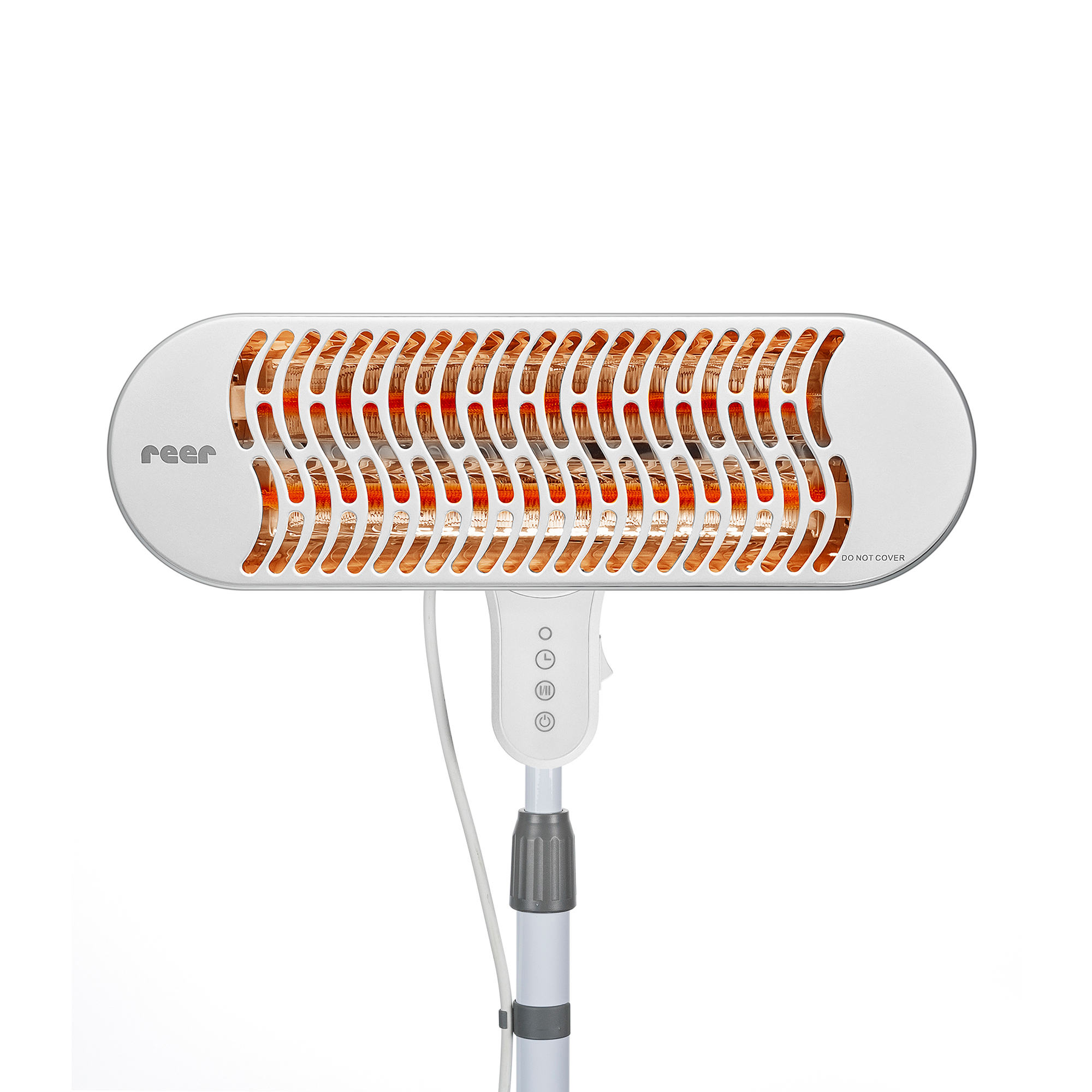 Heizstrahler, reer, Weiß – Produktansicht