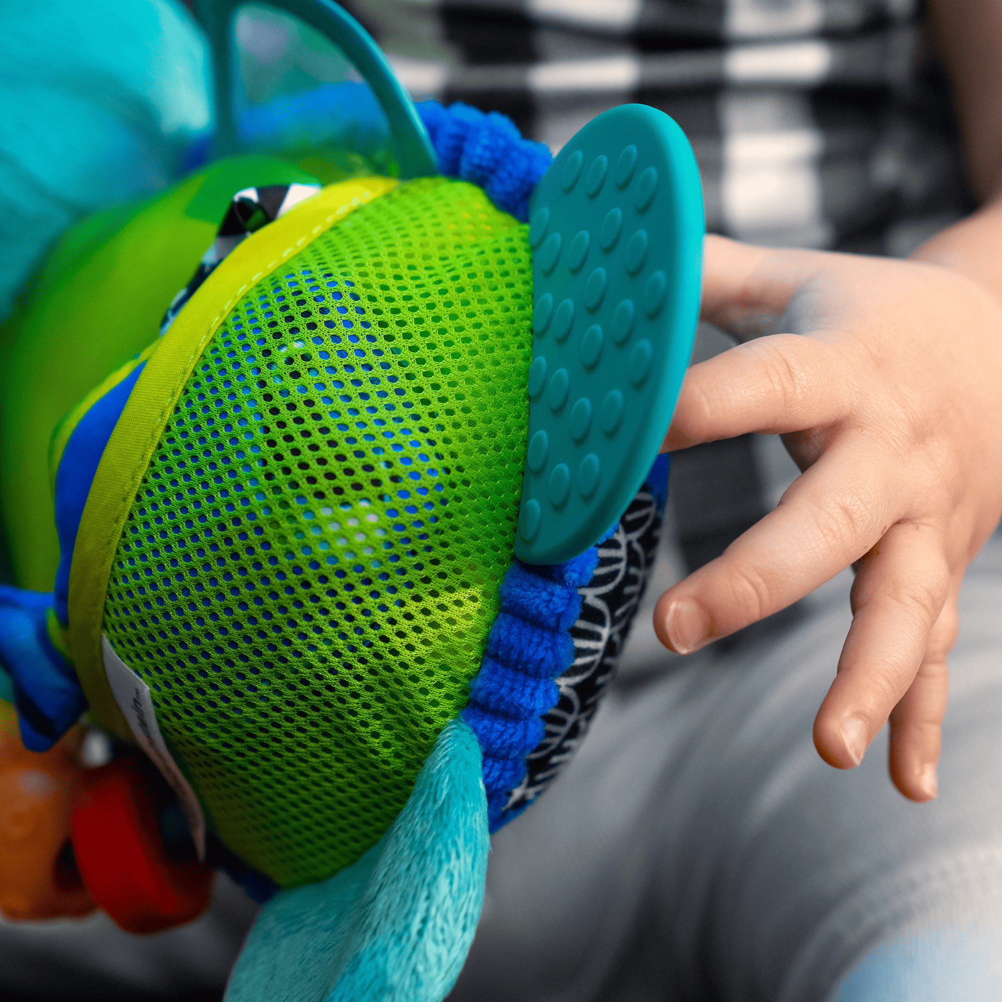 Knisterspielzeug & Knistertücher, baby einstein, Blau – Produktansicht