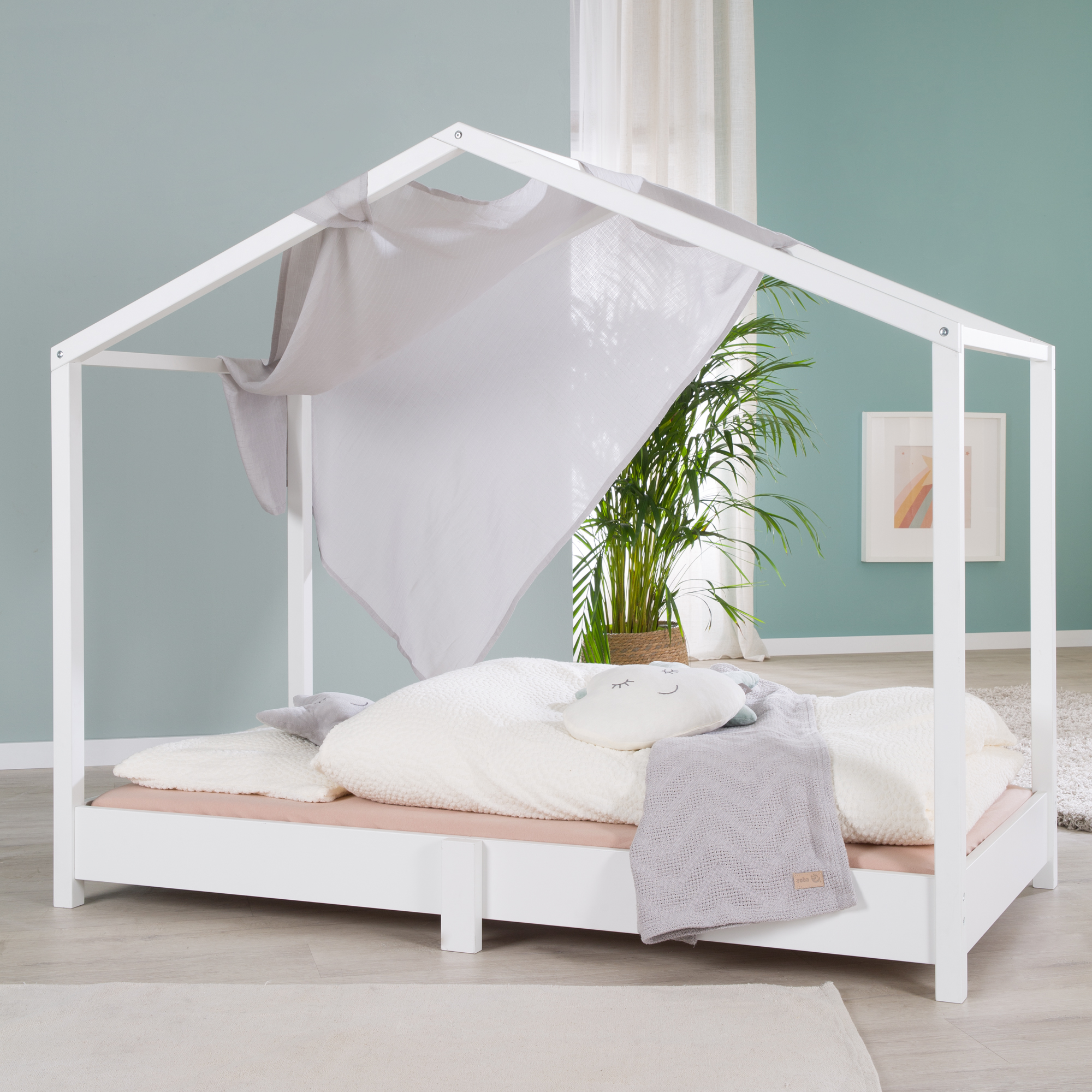 Hausbett, roba, Weiß – Produktansicht