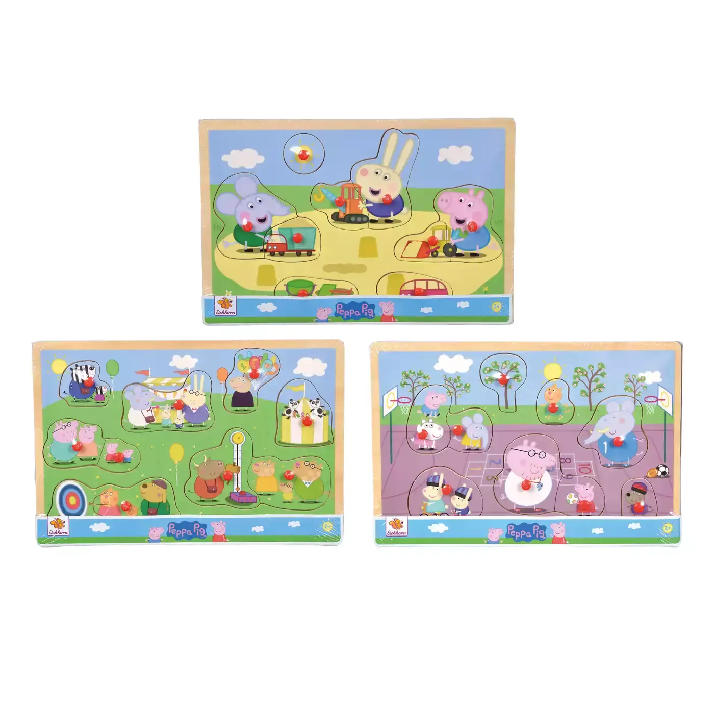 Peppa Pig Steckpuzzle Eichhorn 2000577395903 3