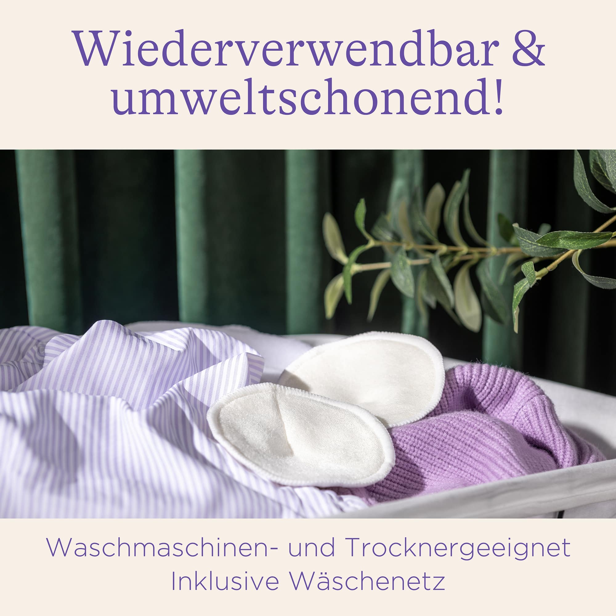 Stilleinlagen, Lansinoh, Weiß – Produktansicht