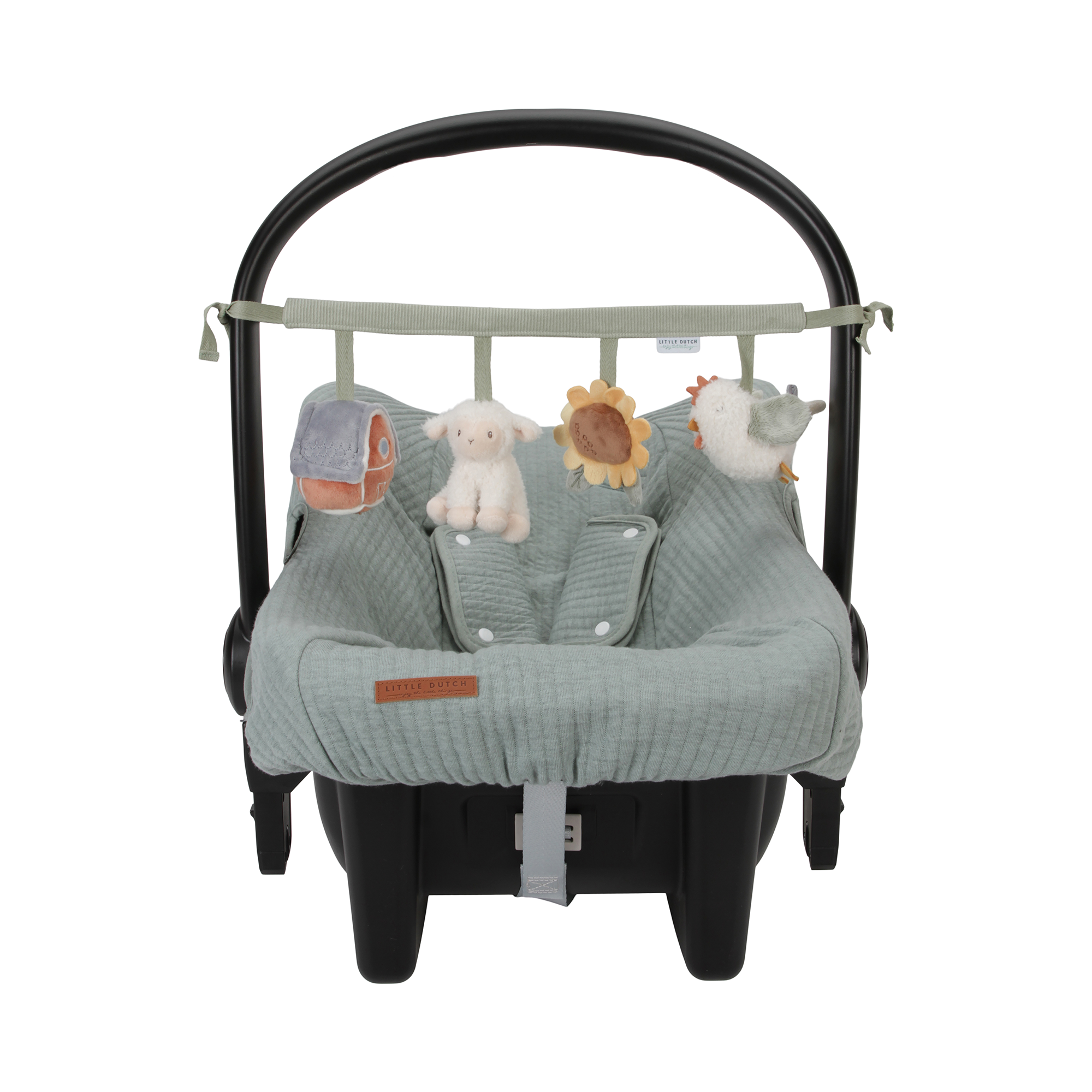 Kinderwagenketten, LITTLE DUTCH, Mehrfarbig – Produktansicht