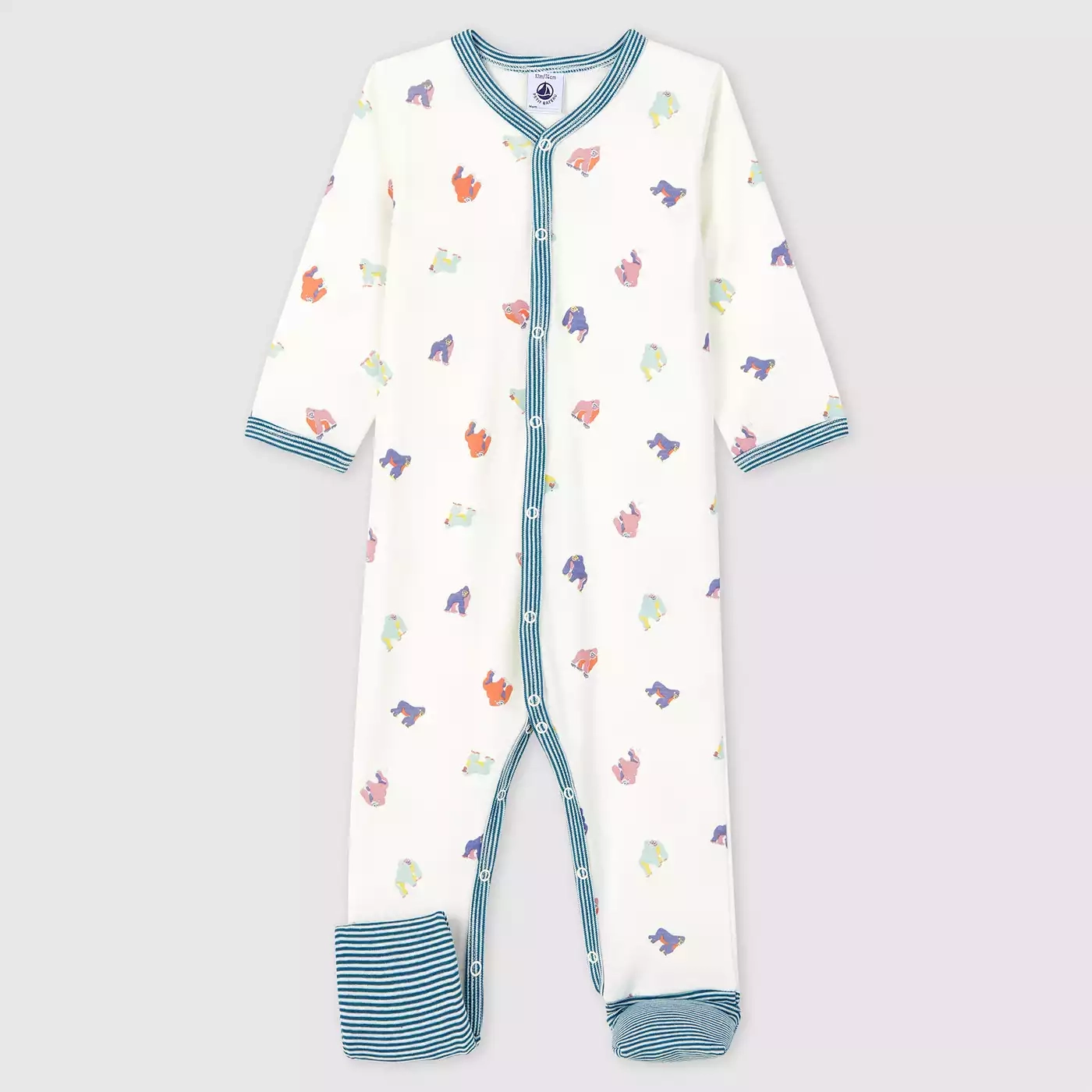 Einteiler, PETIT BATEAU, Weiß – Produktansicht