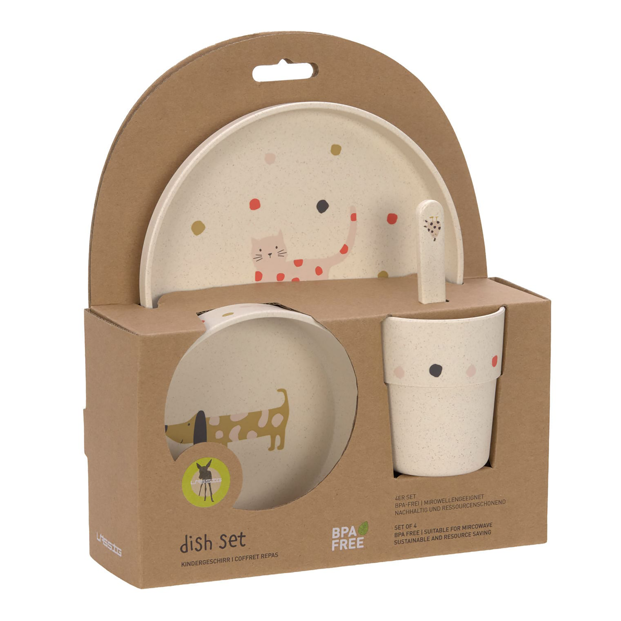 Besteck & Geschirr, LÄSSIG, Mehrfarbig – Produktansicht