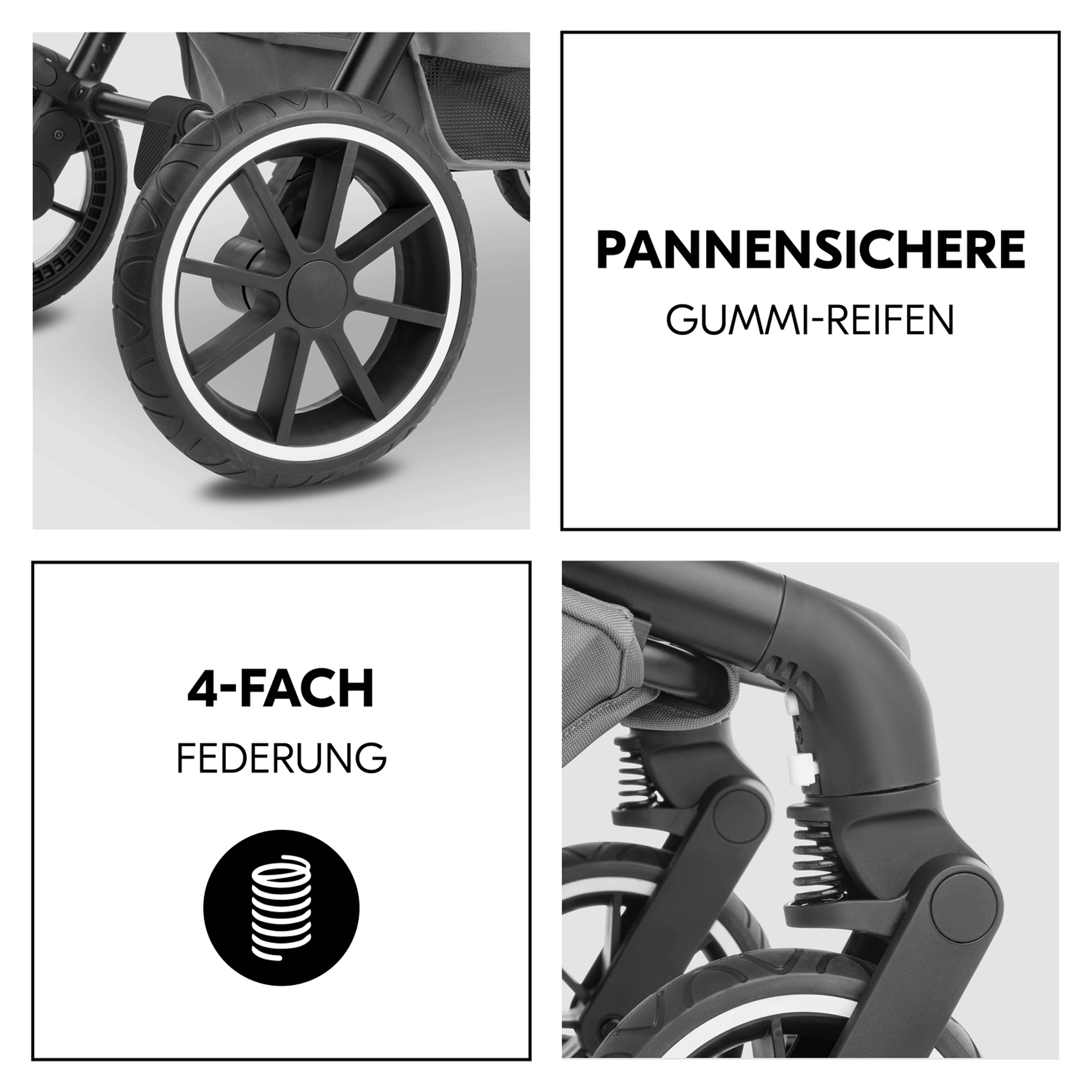 hauck, hauck, Grau – Produktansicht