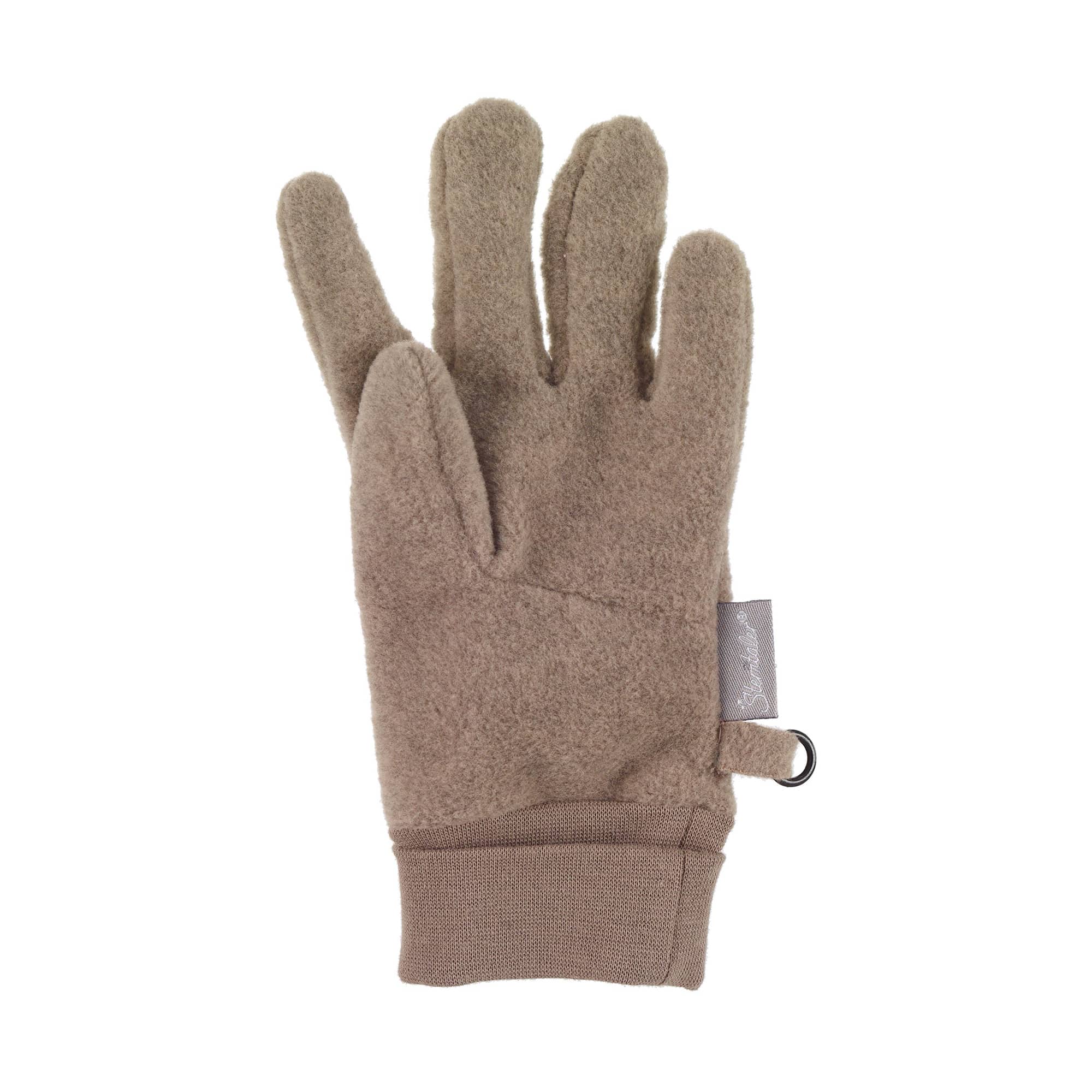 Fingerhandschuhe, Sterntaler, Braun – Produktansicht