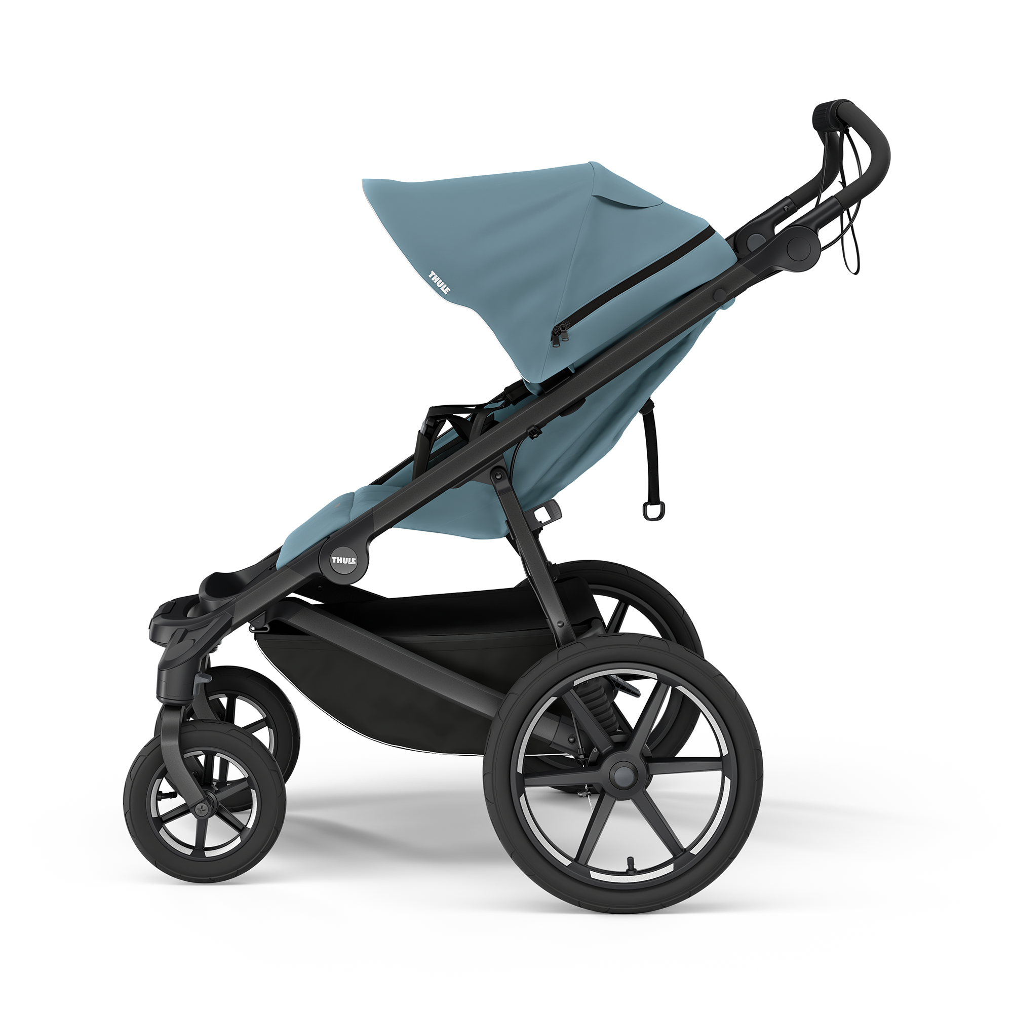 Kombi-Kinderwagen, THULE, Blau – Produktansicht