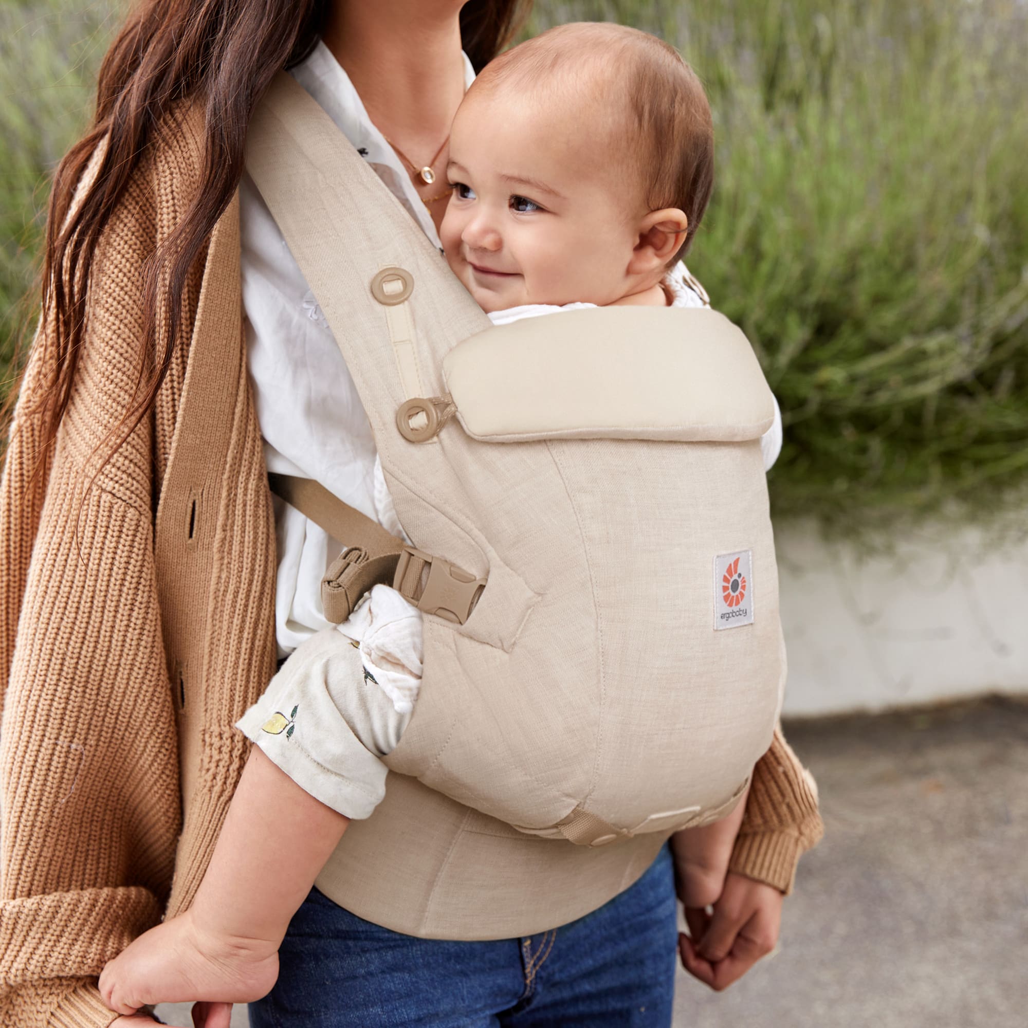 Fullbuckle Tragen, ERGObaby, Beige – Produktansicht