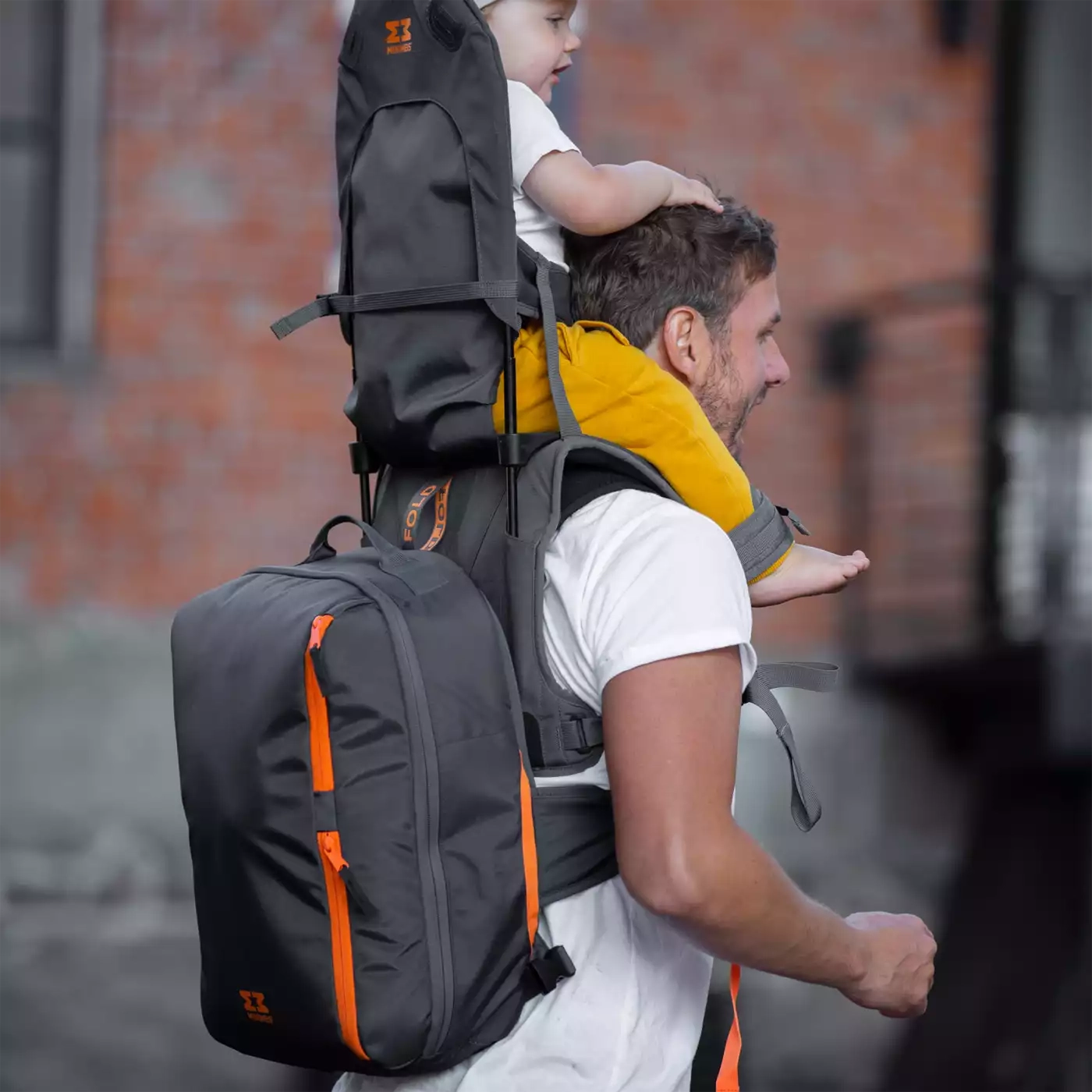 Tragezubehör, MINIMEIS, Grau – Produktansicht