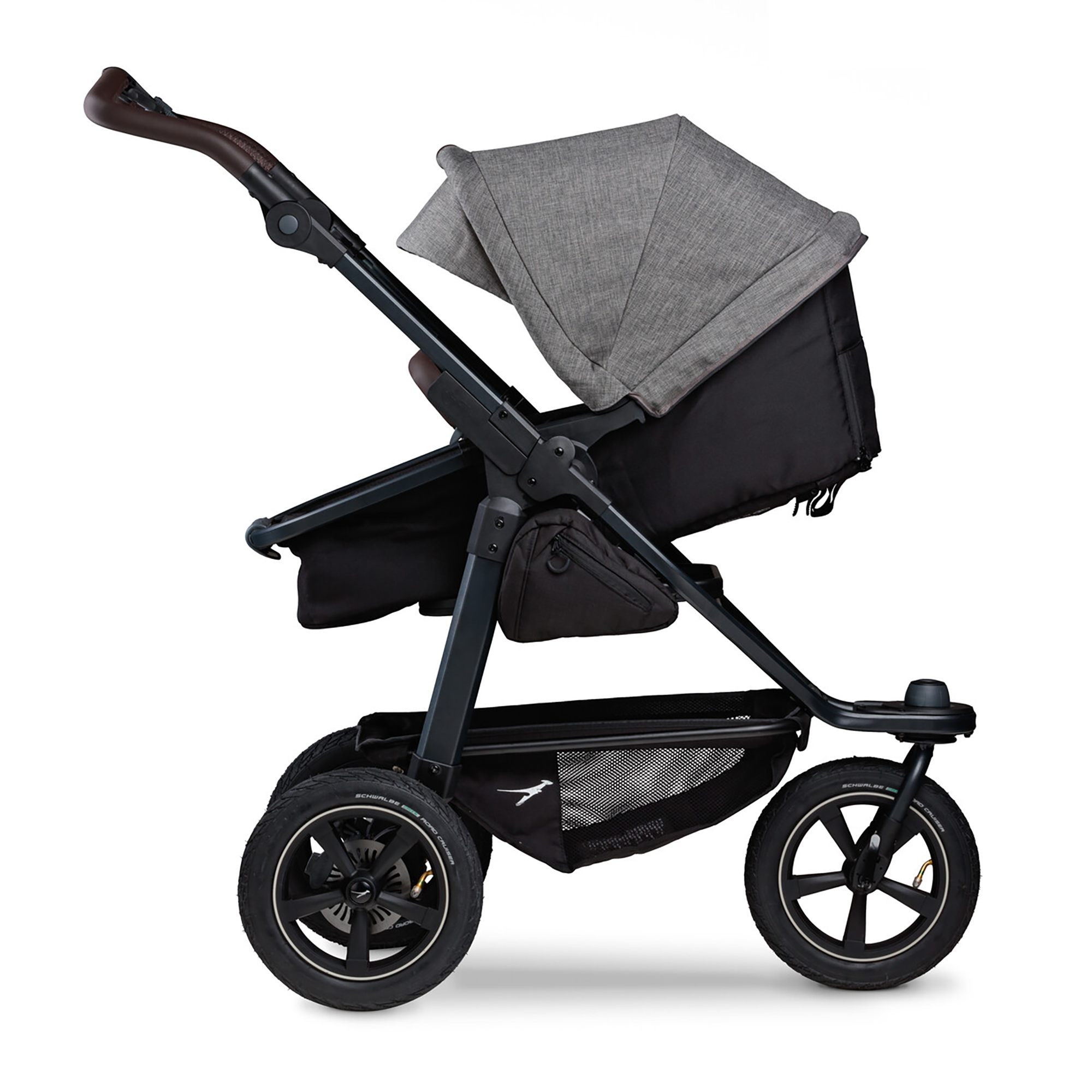 Kombi-Kinderwagen, TFK, Grau – Produktansicht