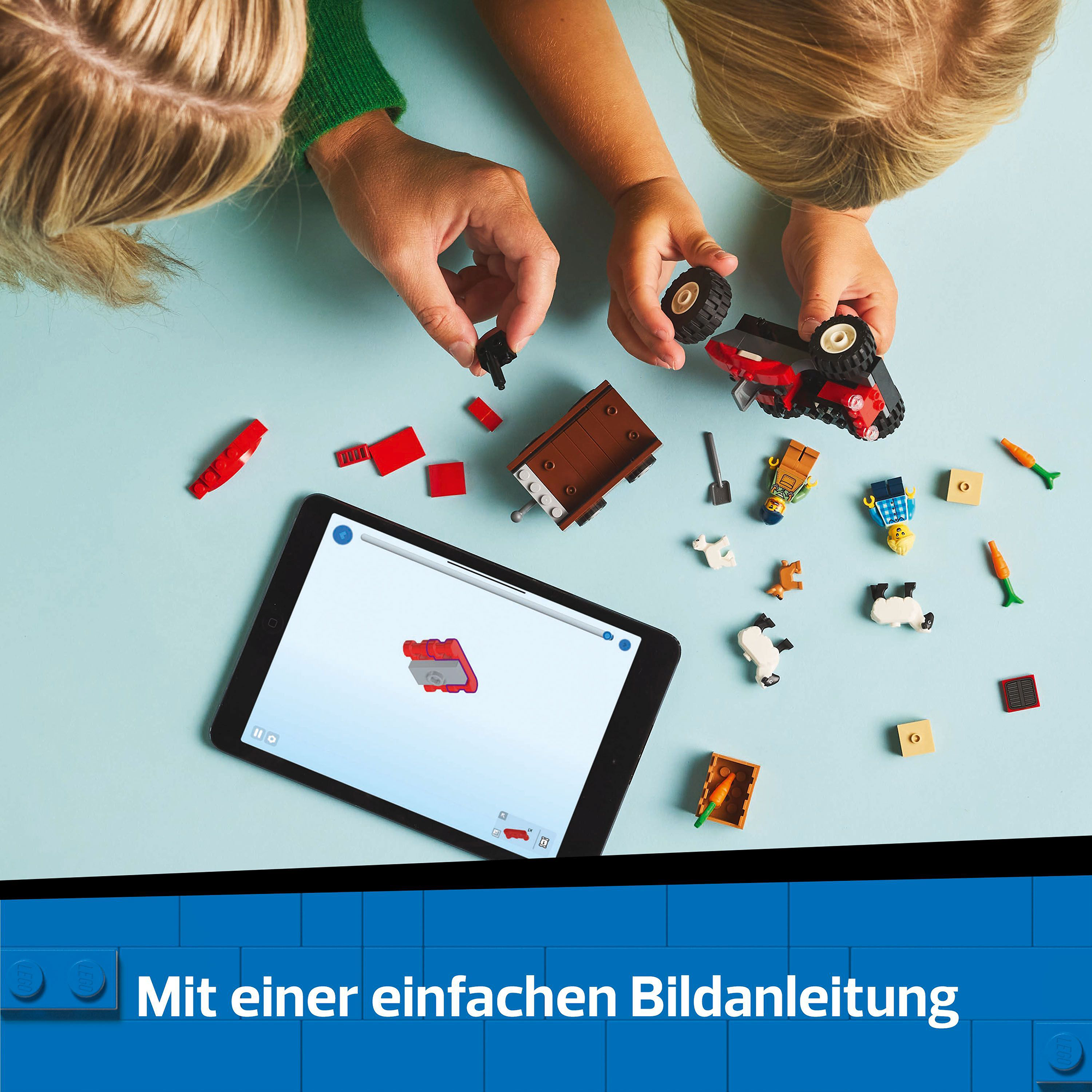 Konstruktionsspielzeug, LEGO, Mehrfarbig – Produktansicht
