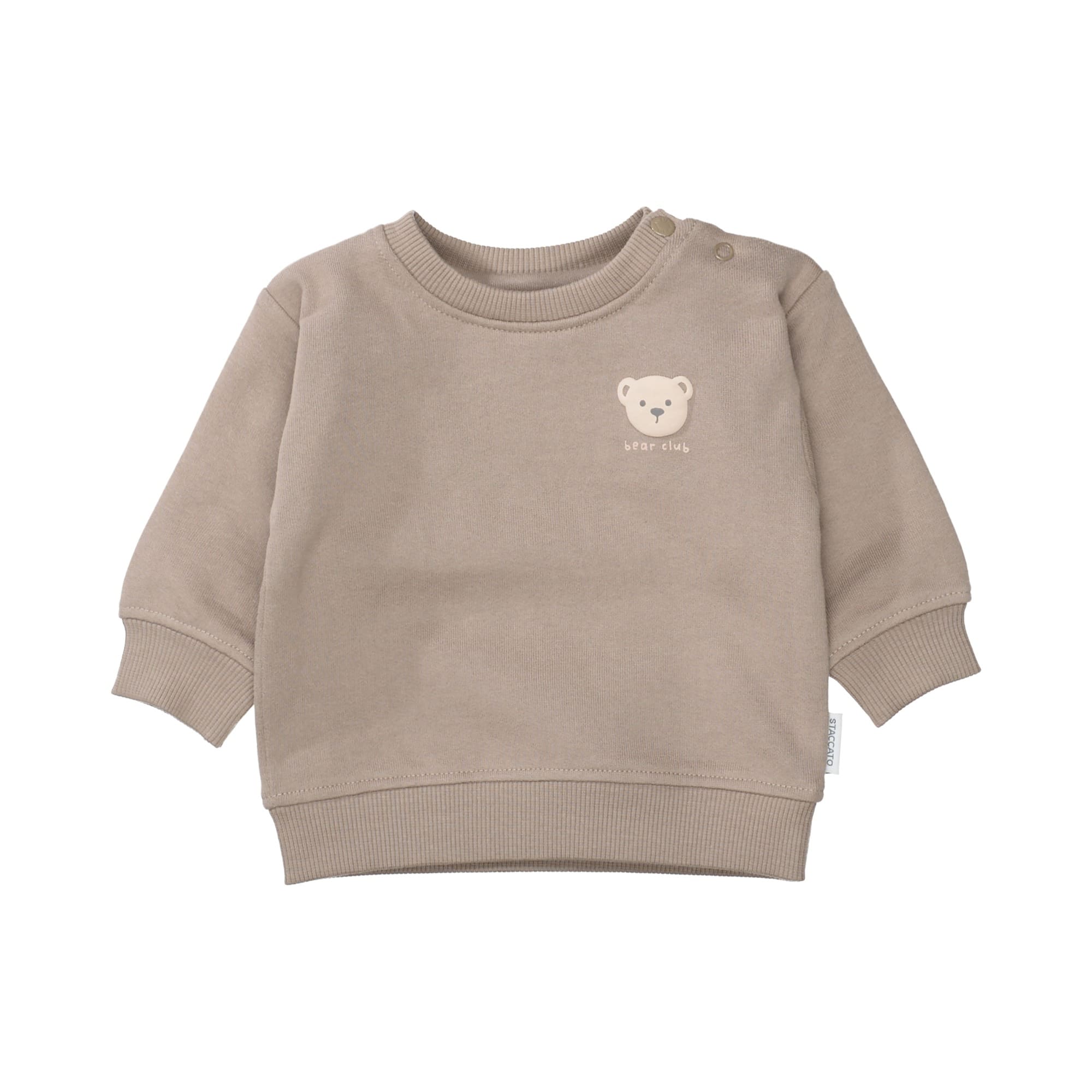 Pullover & Sweatshirts, STACCATO, Braun – Besonderheit: aus 100% Bio-Baumwolle