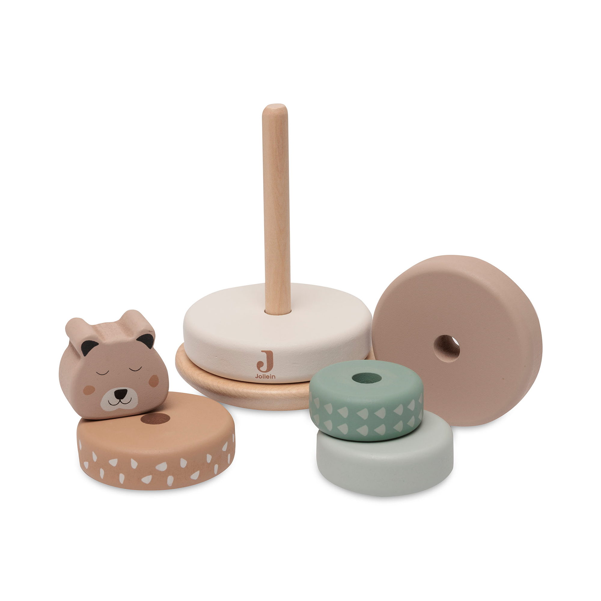 Stapeltürme, jollein, Mehrfarbig – Produktansicht