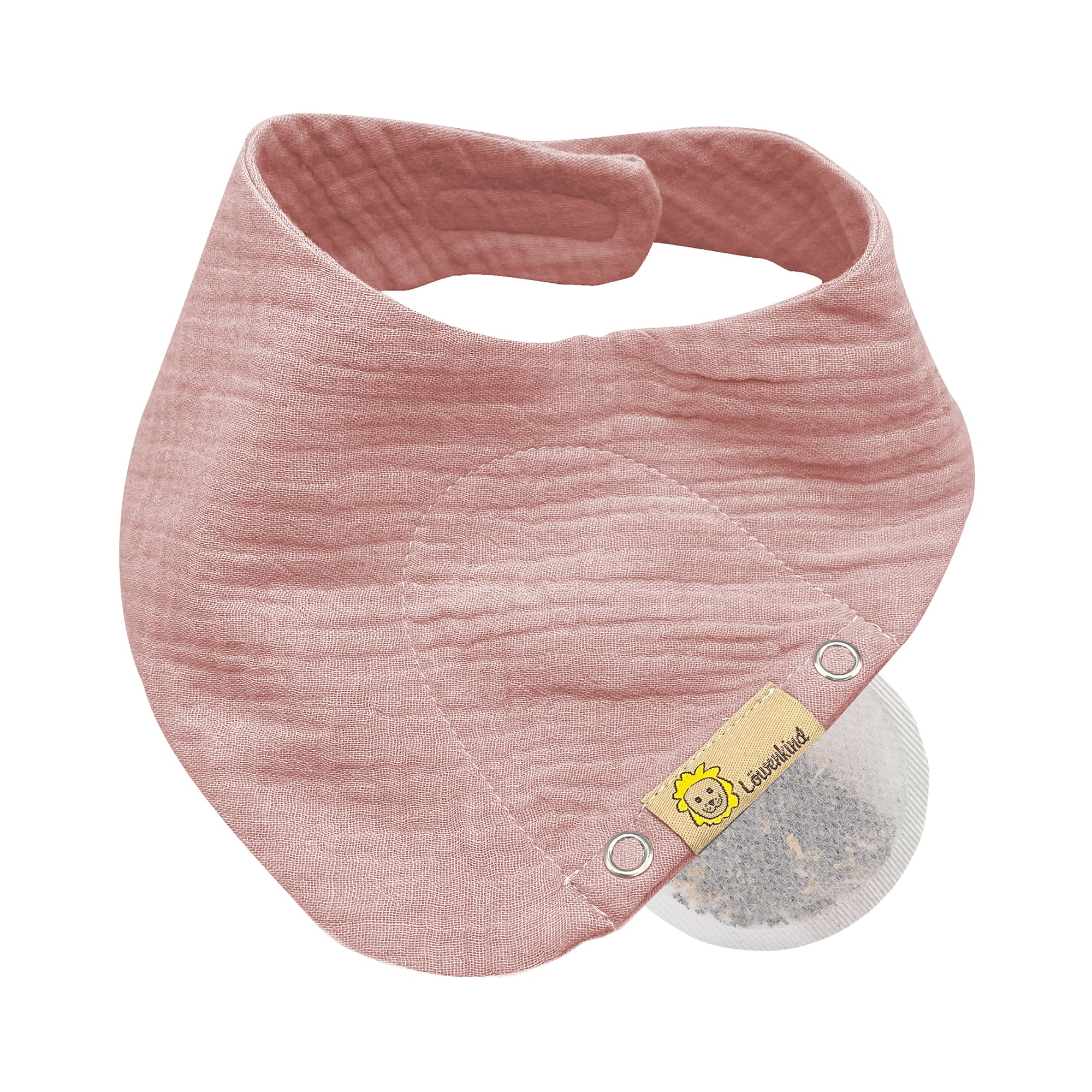 Dreieckstücher & Halstücher, Löwenkind, Pink – Produktansicht