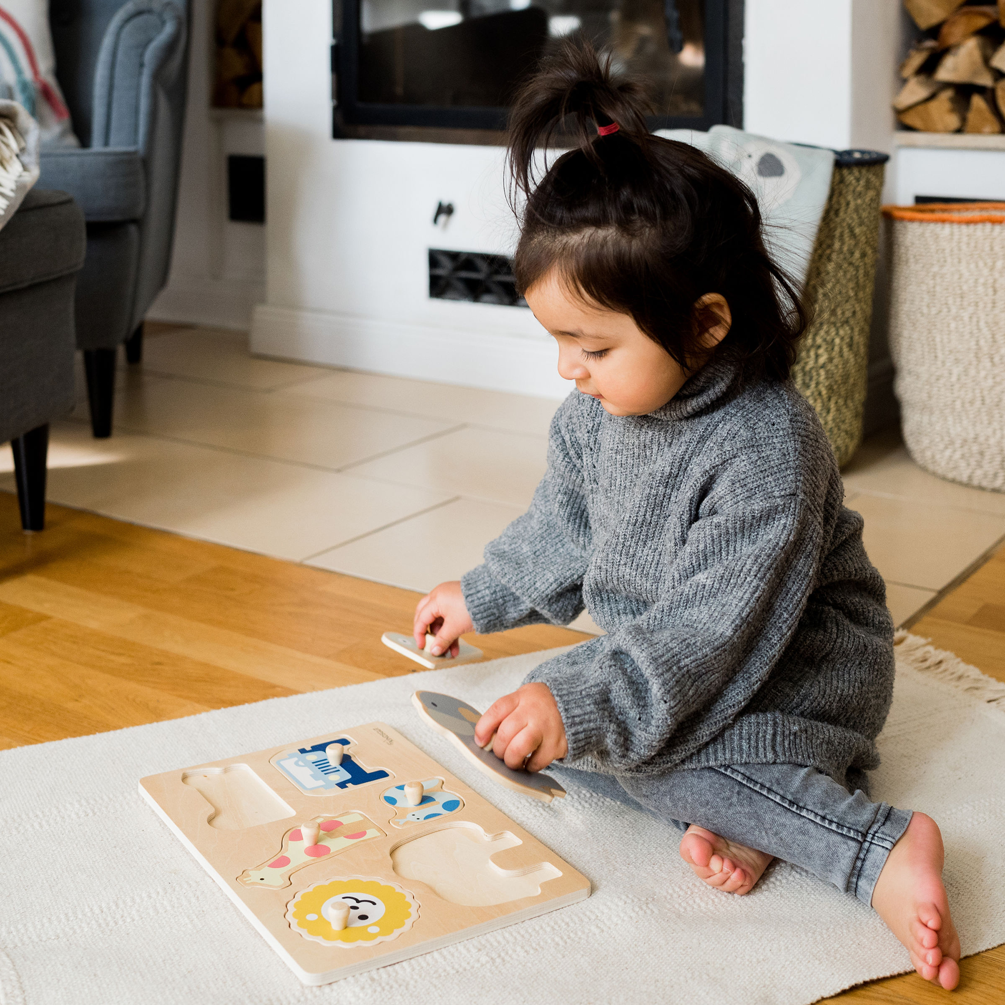 Holzspielzeug, KINDSGUT, Braun – Produktansicht