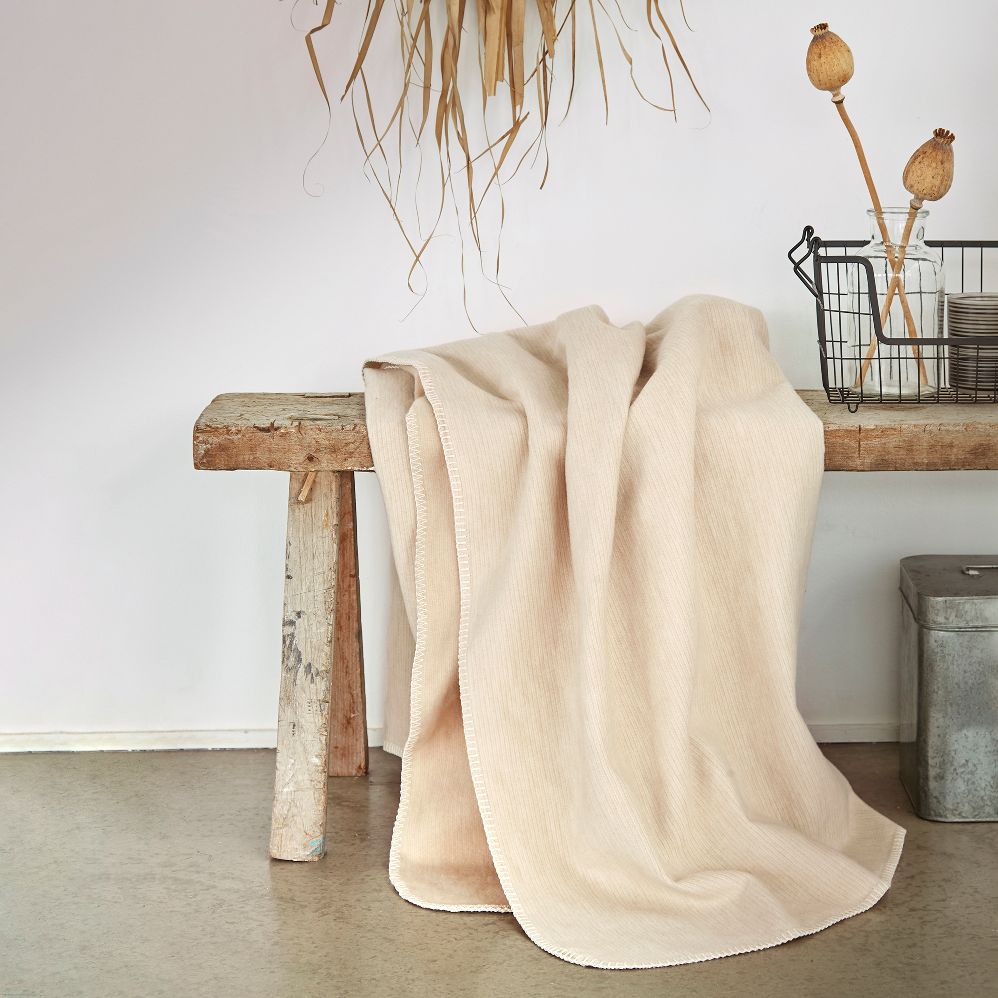 Kuscheldecken, IBENA, Beige – Produktansicht
