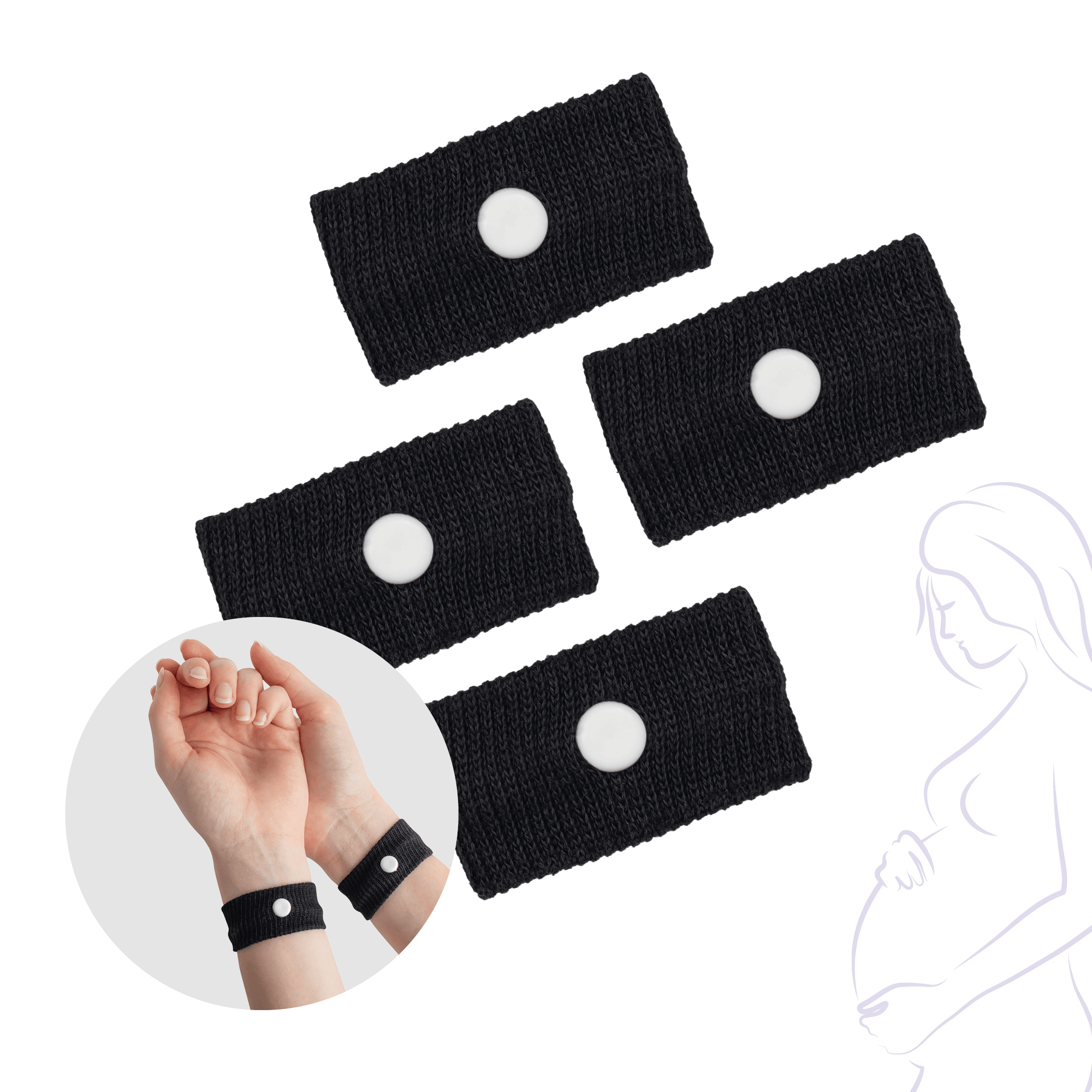 MamiBegleiter, reer mama, Schwarz – Produktansicht