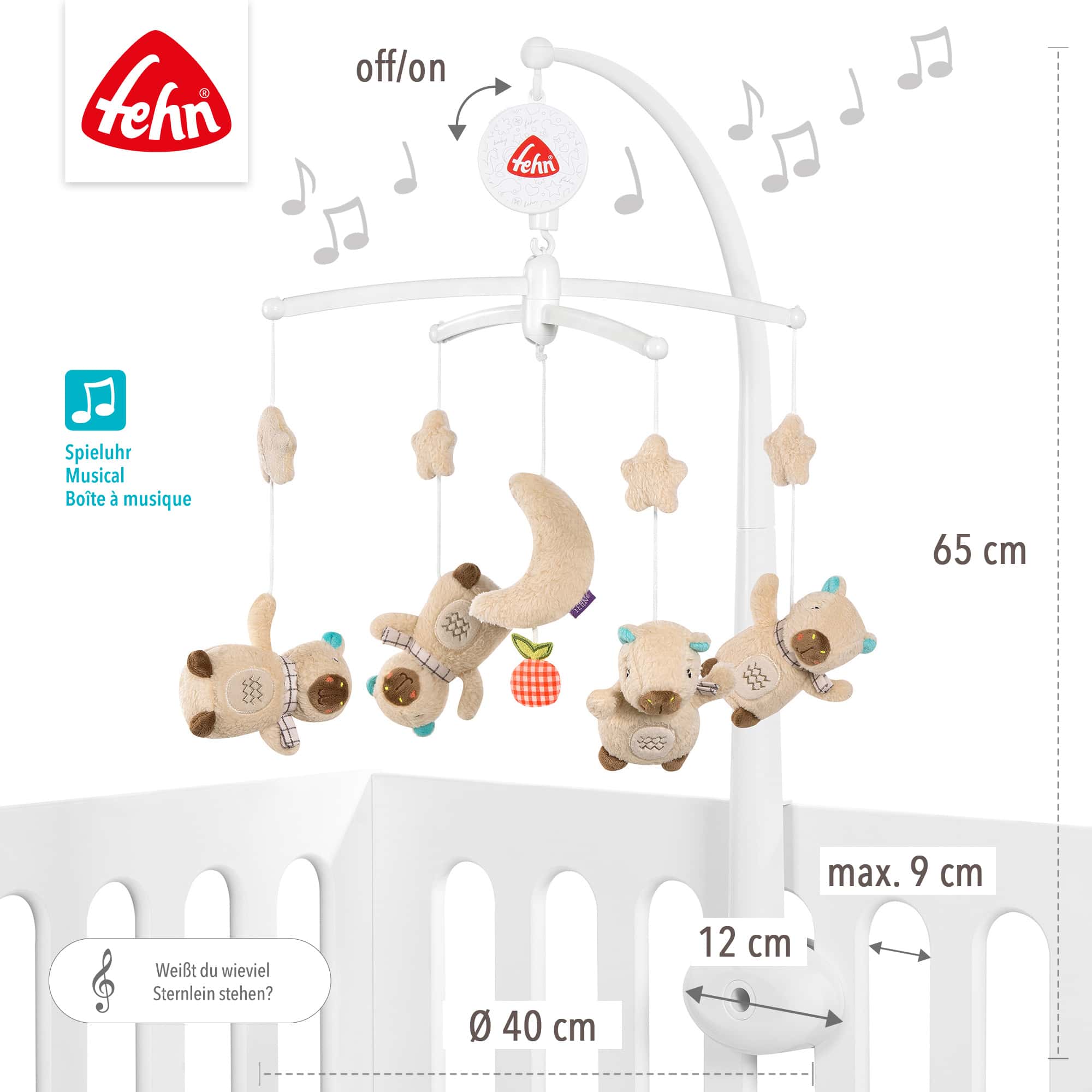 Mobilés, fehn, Beige – Produktansicht