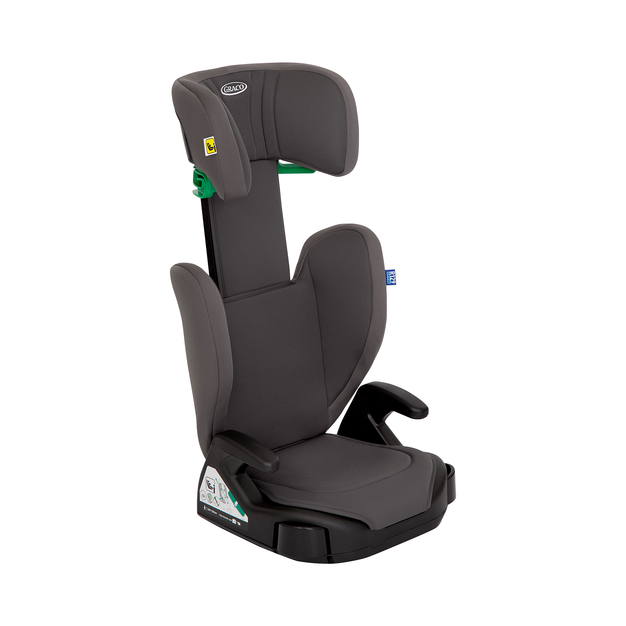 Kindersitze 15-36 kg, Gruppe 2/3, GRACO, Grau – Produktansicht
