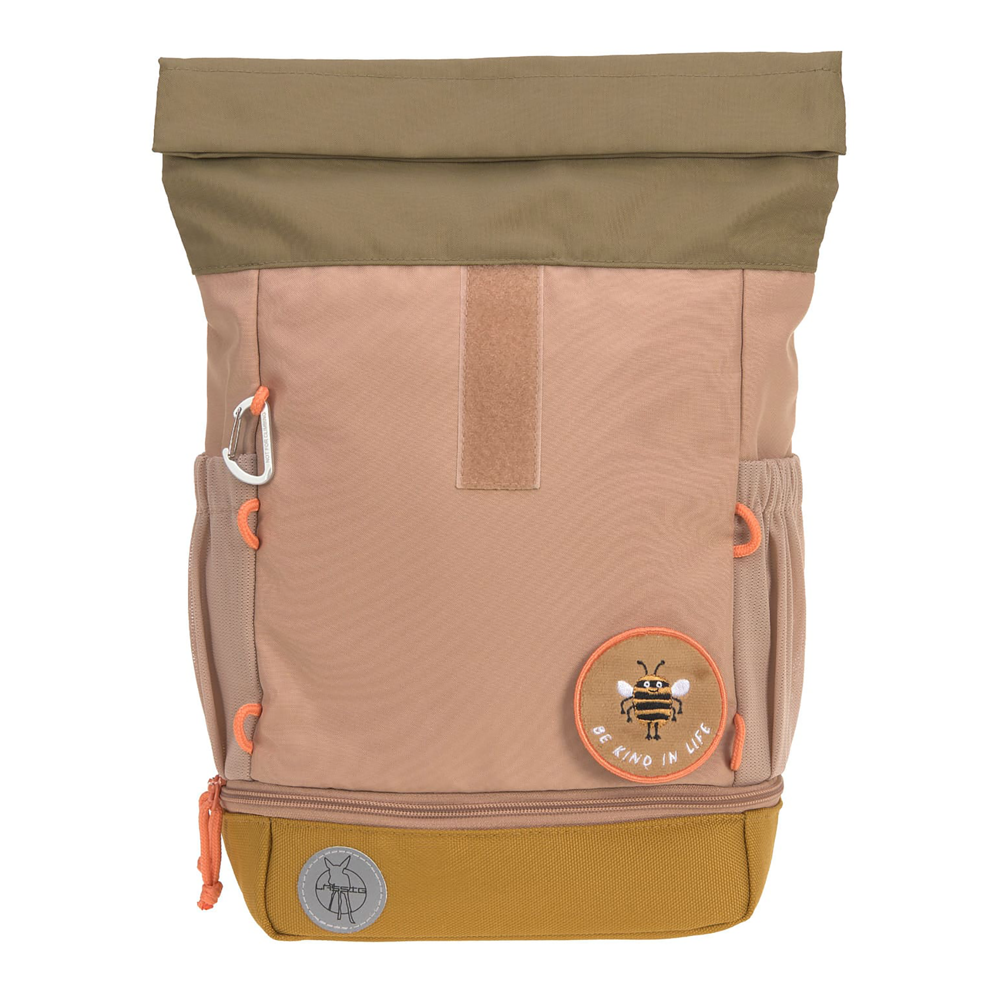 Kinderrucksäcke, LÄSSIG, Braun – Produktansicht