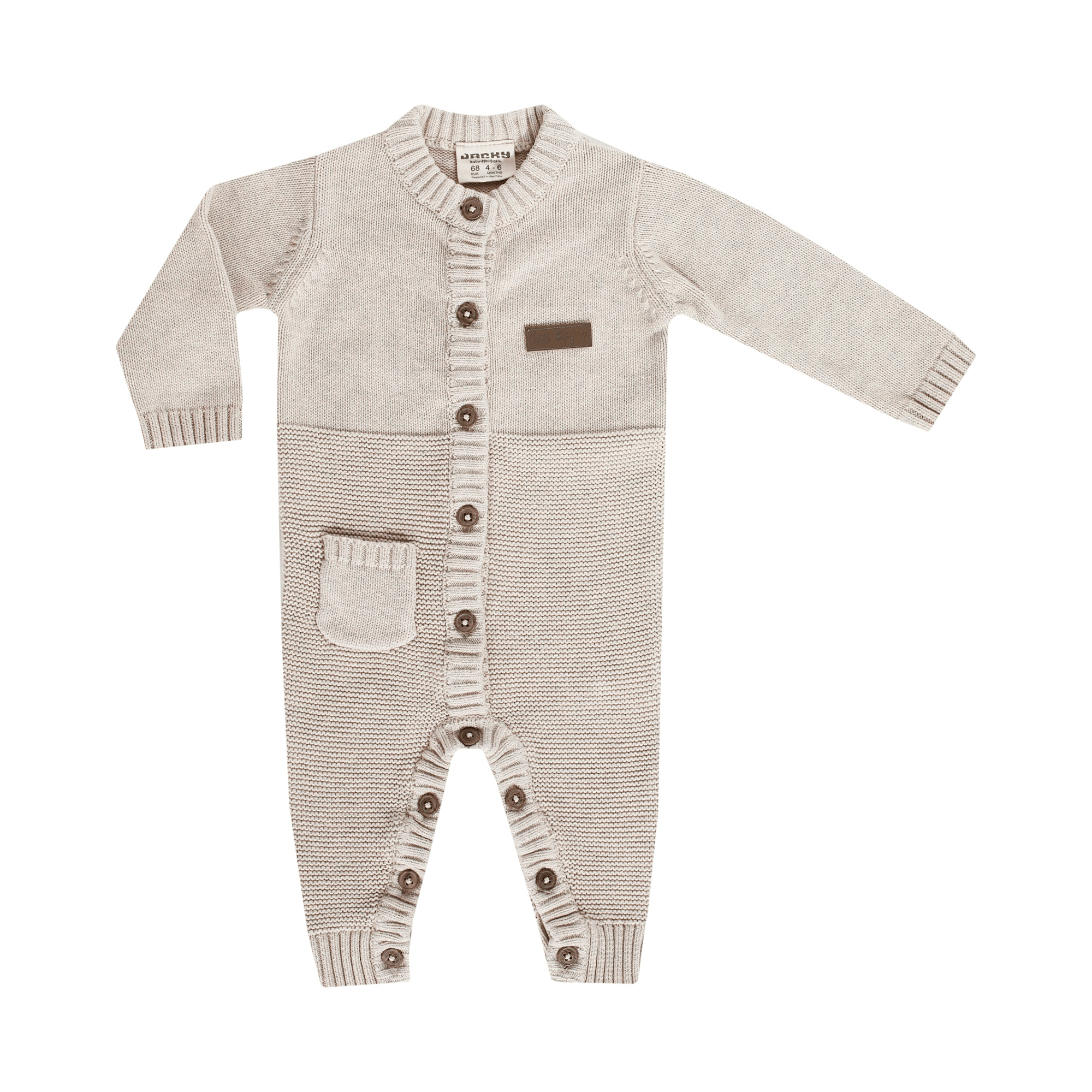 Overalls, JACKY, Beige – Besonderheit: aus 100% weicher Baumwolle