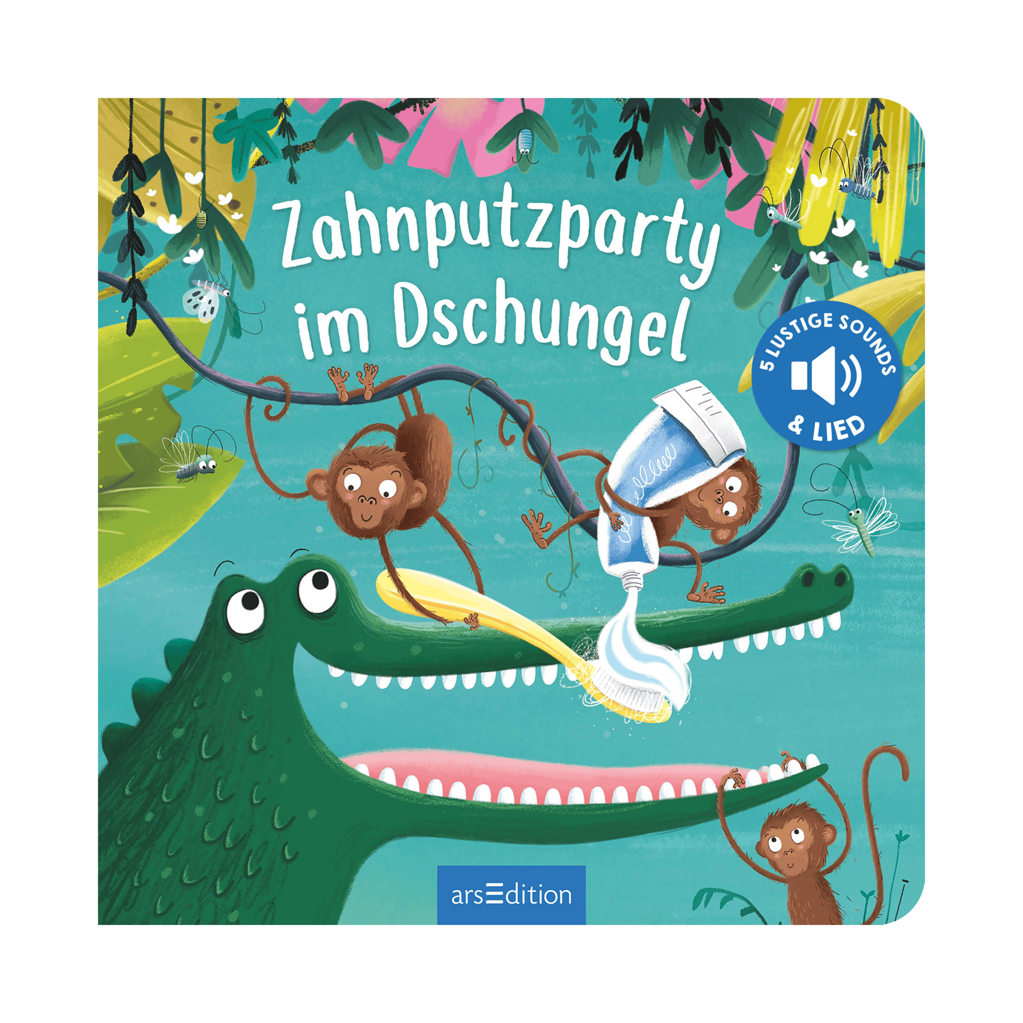 Soundbücher, arsEdition – Besonderheit: macht das Zähneputzen zu einem positiven, spielerischen Erlebnis