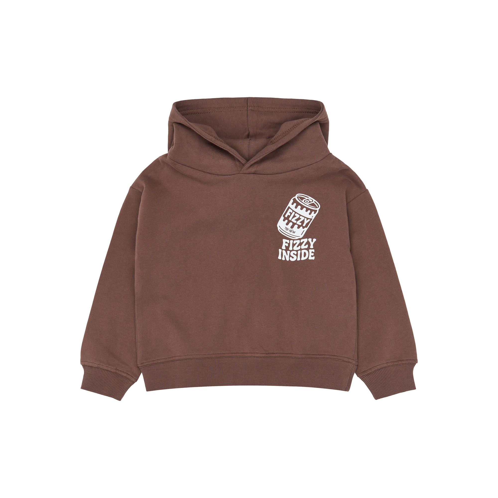 Hoodies, mikk-line, Braun – Besonderheit: aus 100% Baumwolle