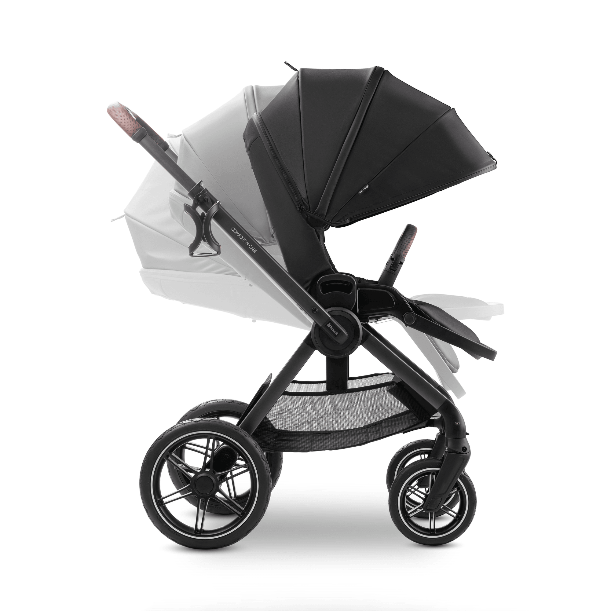 Kombi-Kinderwagen, hauck, Grau – Produktansicht