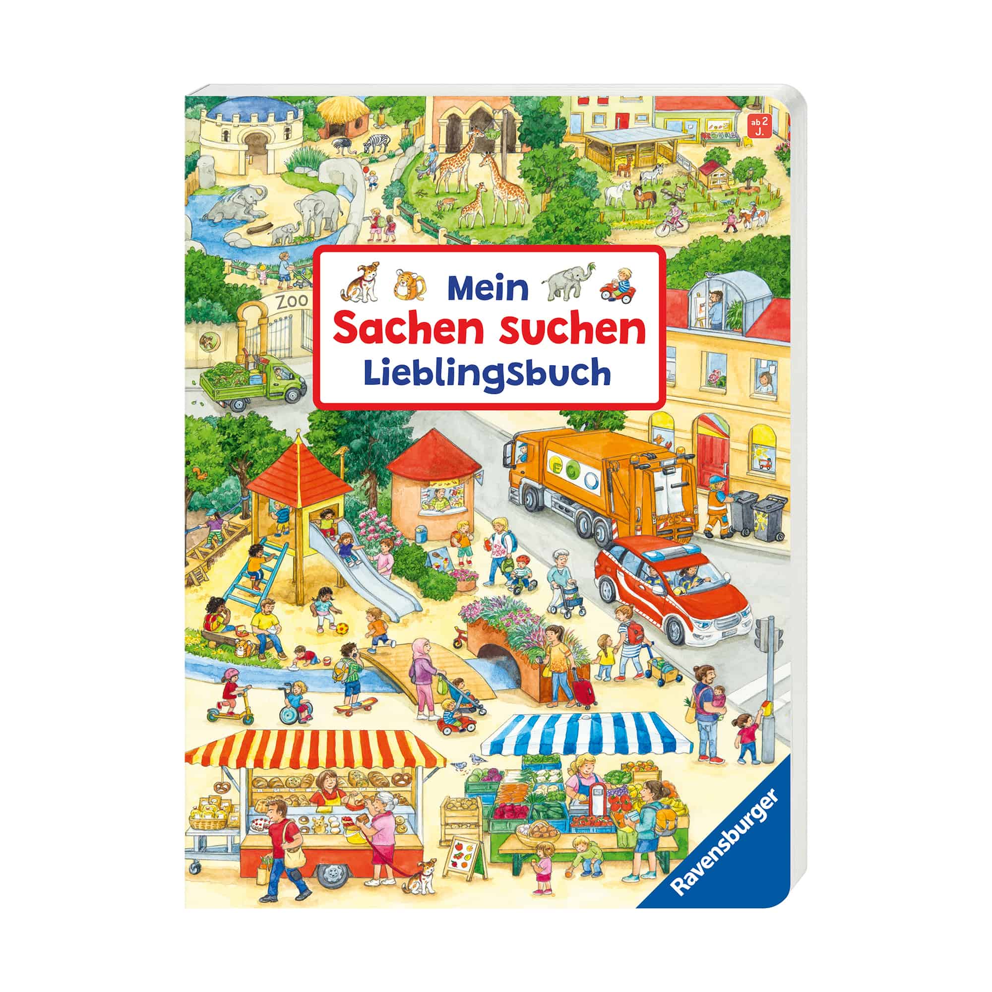 Wimmelbücher, Ravensburger, Mehrfarbig – Besonderheit: große Themenvielfalt: Bauernhof, Zoo, Kindergarten, Stadt, Wald