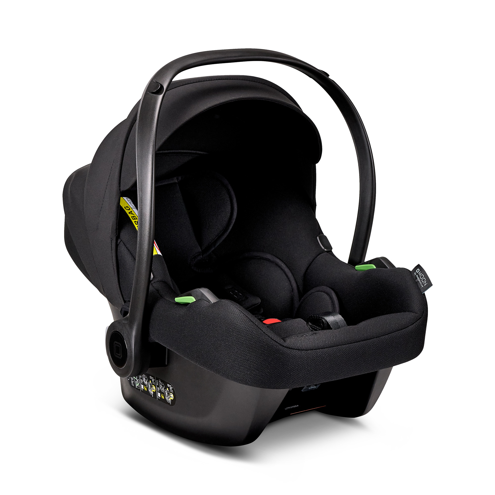 Kinderwagen Komplettsets, MOON, Schwarz – Produktansicht
