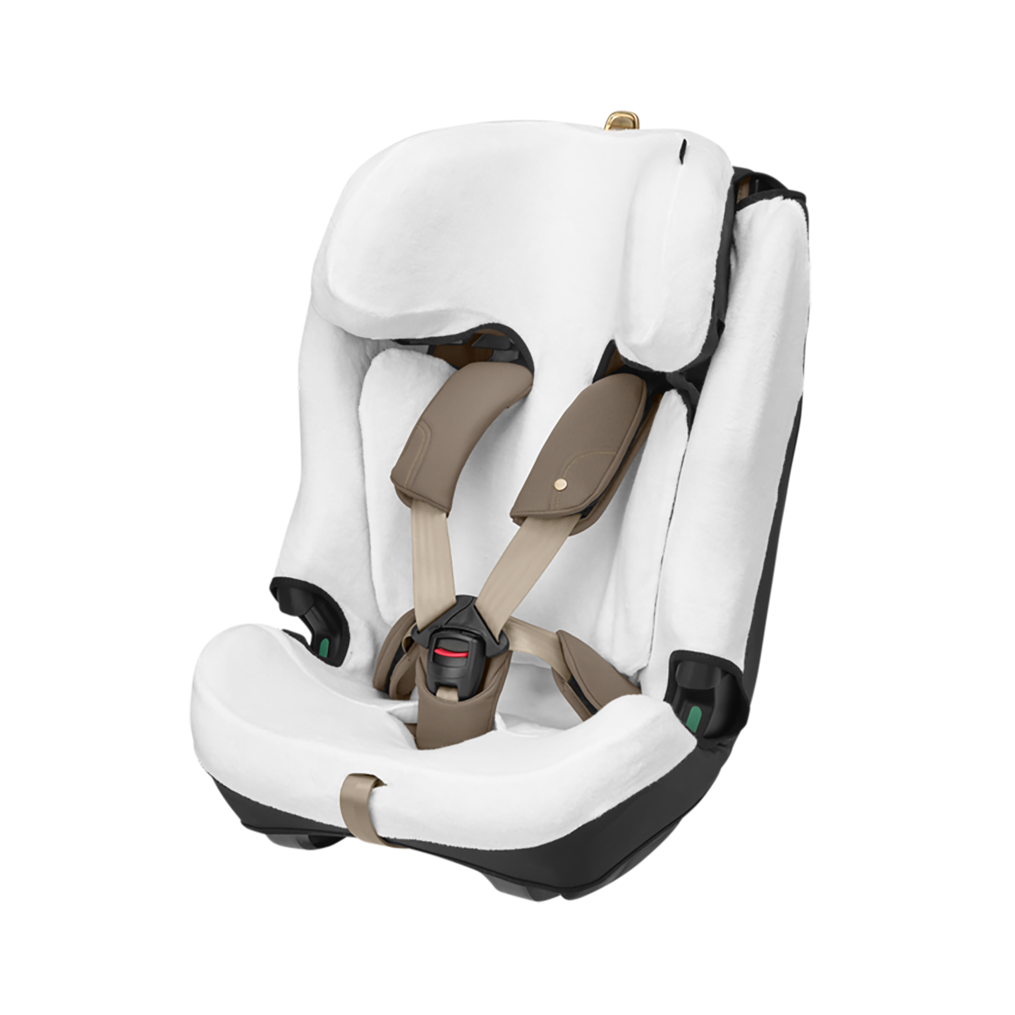 Bezüge & Auflagen, MAXI-COSI Premium, Weiß – Besonderheit: geeignet für die Kindersitze Pearl XL Slide Pro und  Emerald 360 Plus