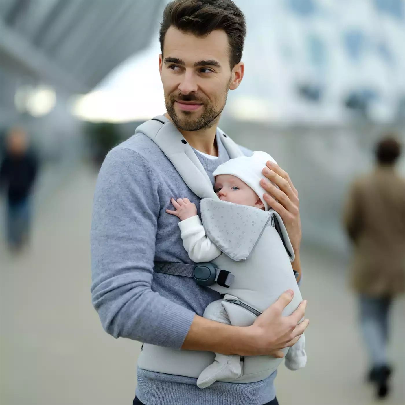 Babytragen, BeSafe, Grau – Produktansicht