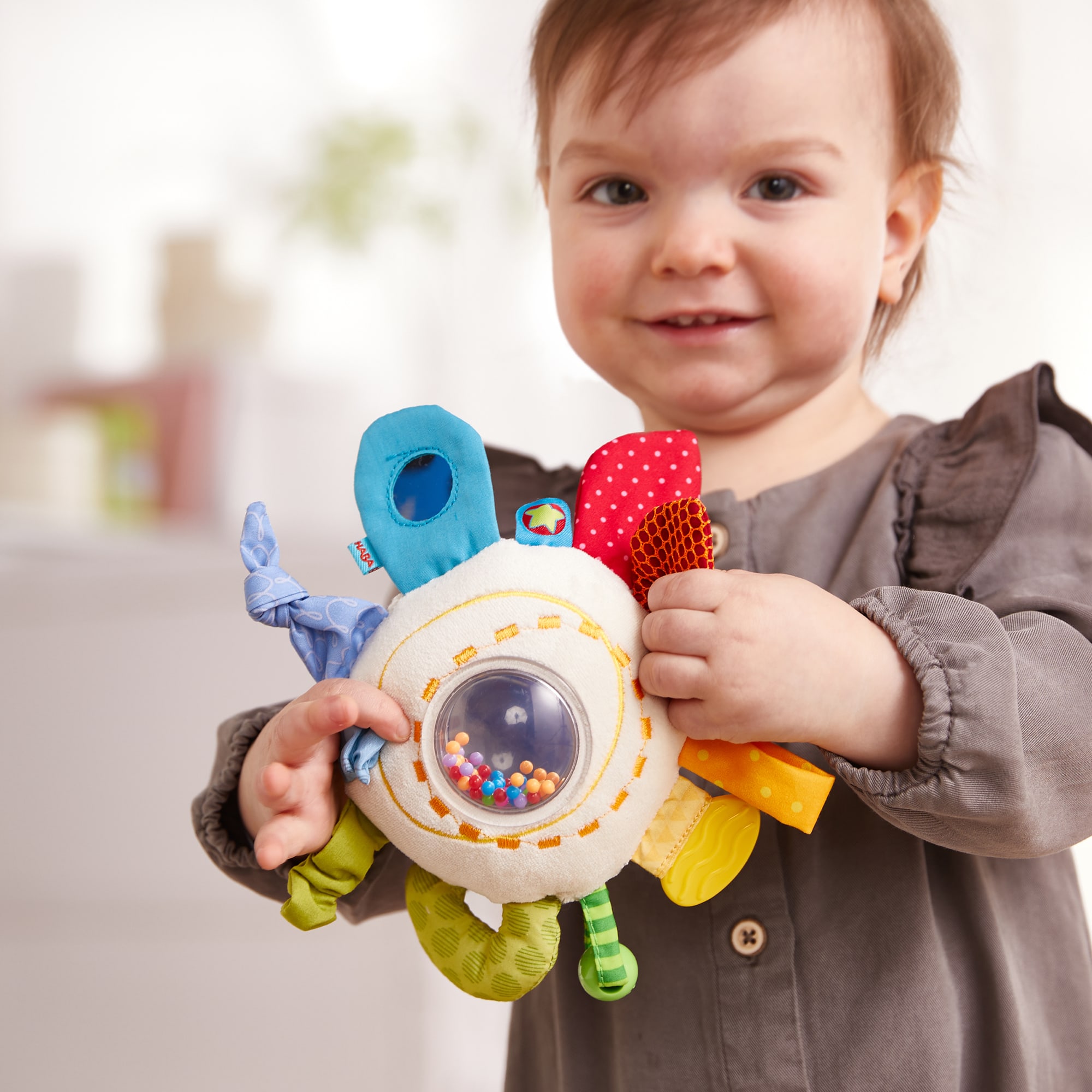 Rasseln & Greiflinge, HABA, Mehrfarbig – Produktansicht