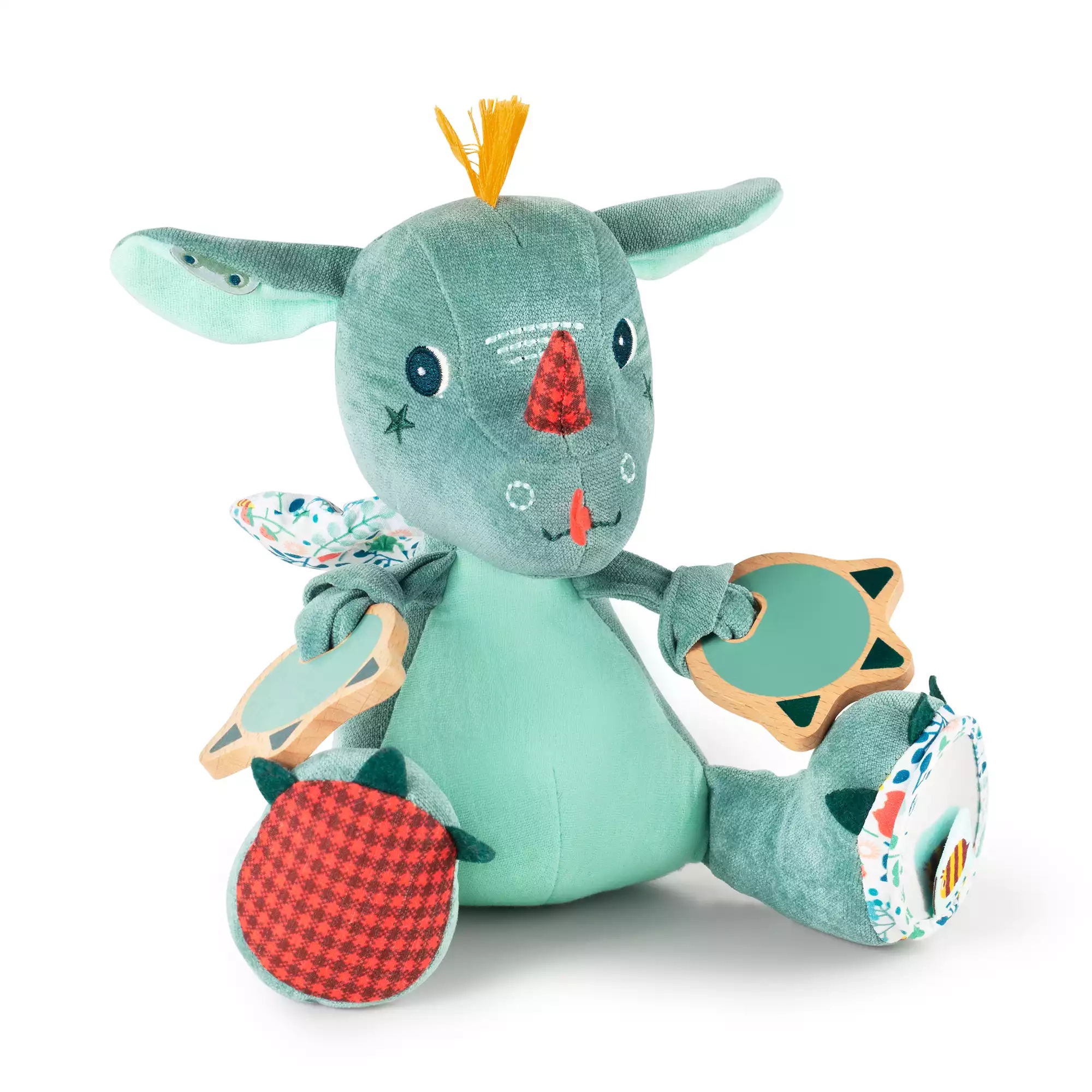 Kuscheltiere, Lilliputiens, Grün – Besonderheit: schult die Sinne deines Kindes