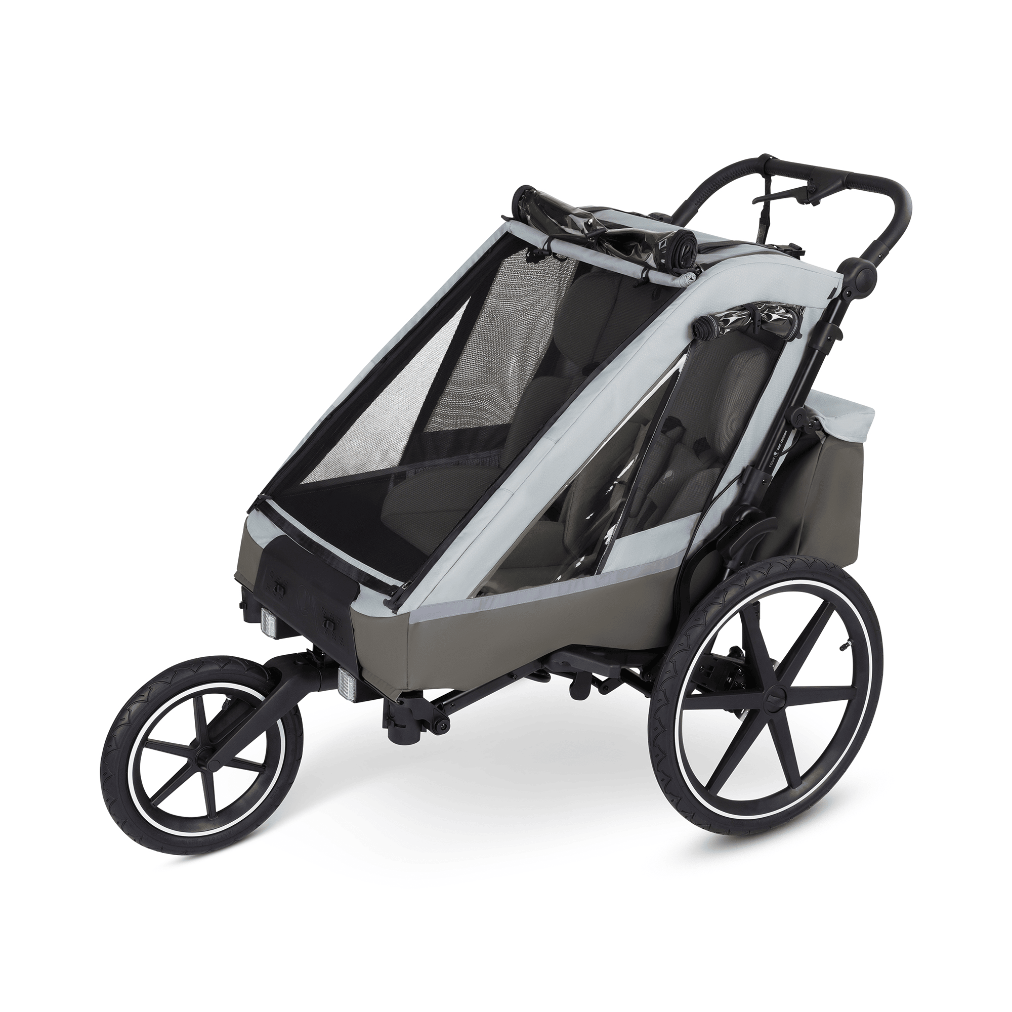 Fahrradanhänger Zubehör, ABC DESIGN, Schwarz – Produktansicht