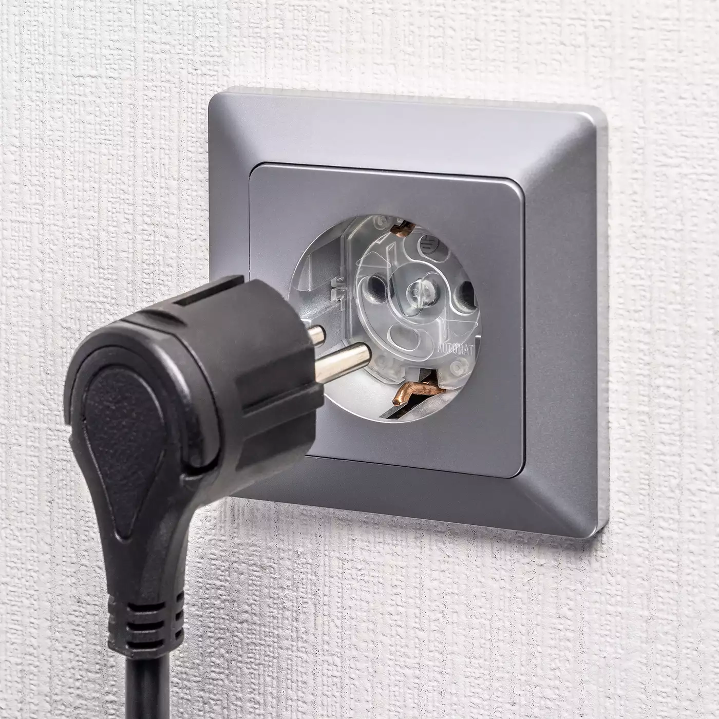 Steckdosensicherung, reer, Transparent – Produktansicht