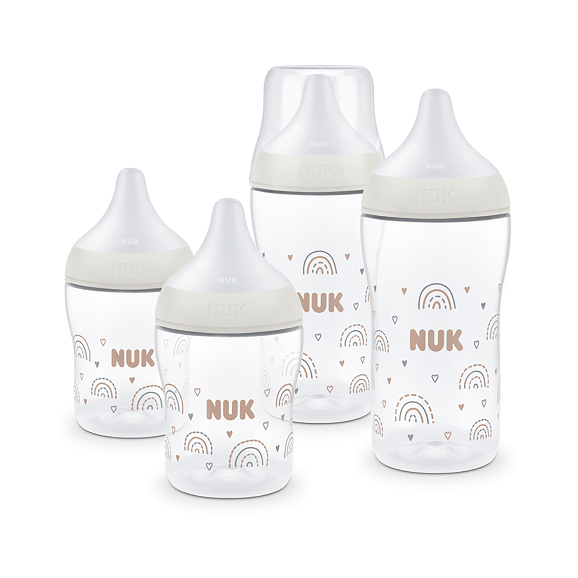 Babyfläschchen, NUK, Transparent – Produktansicht