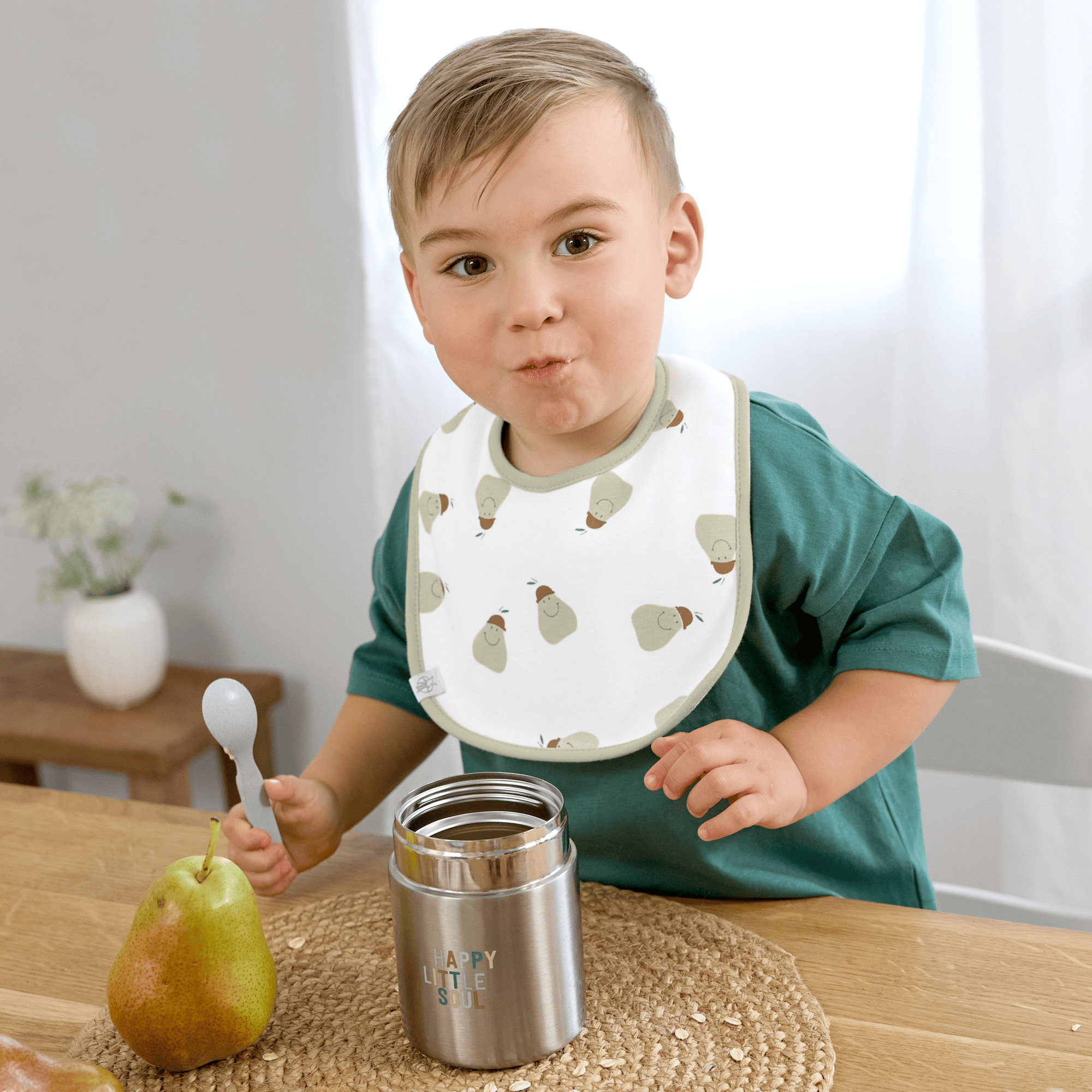 Lätzchen, LÄSSIG, Mehrfarbig – Produktansicht