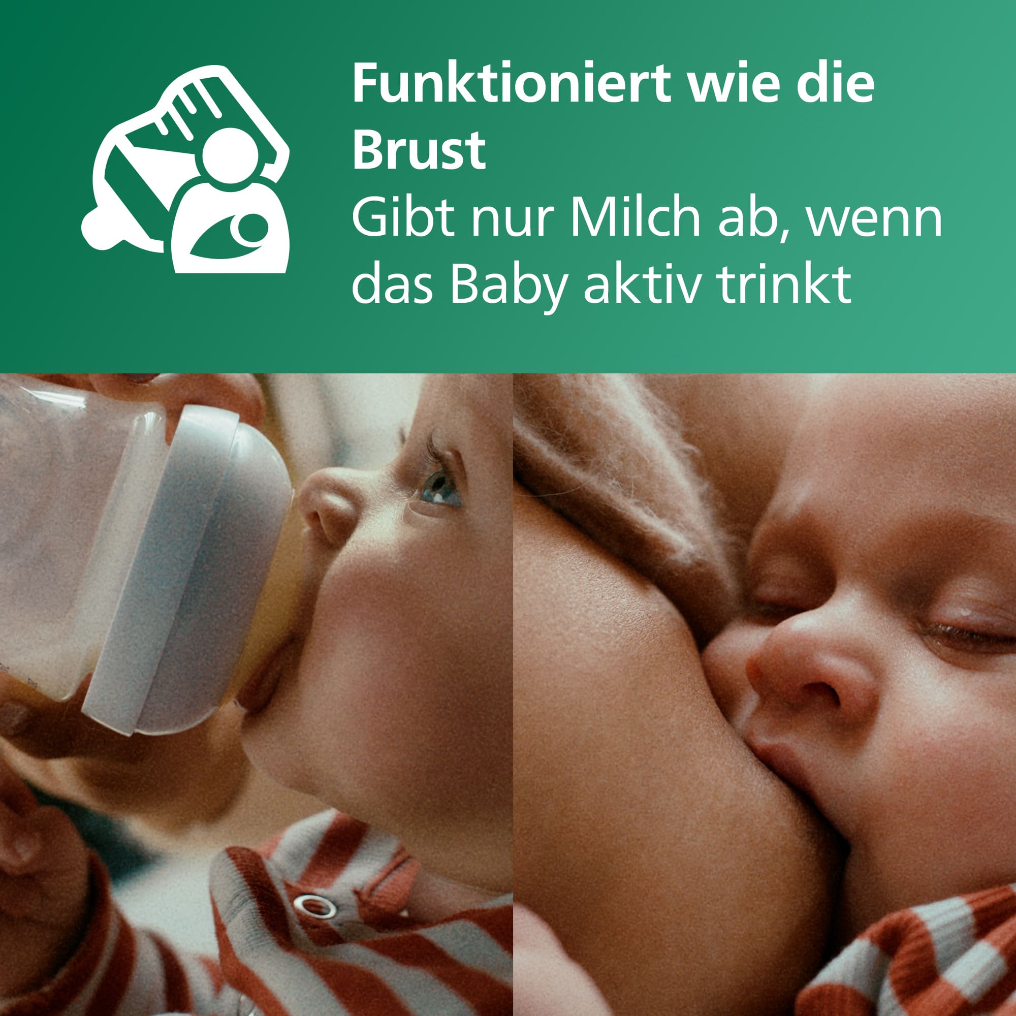 Babyfläschchen, PHILIPS AVENT, Transparent – Produktansicht